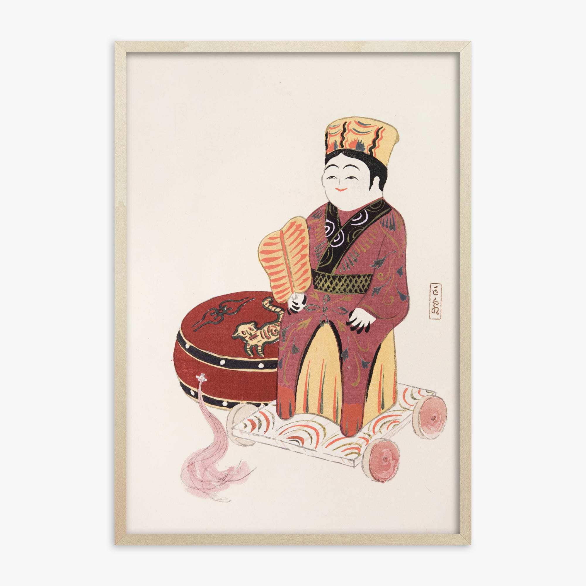 Illustrazioni raccolte di giocattoli giapponesi di Kyosen n. 22 ("Viaggio sereno attraverso le antiche tradizioni")