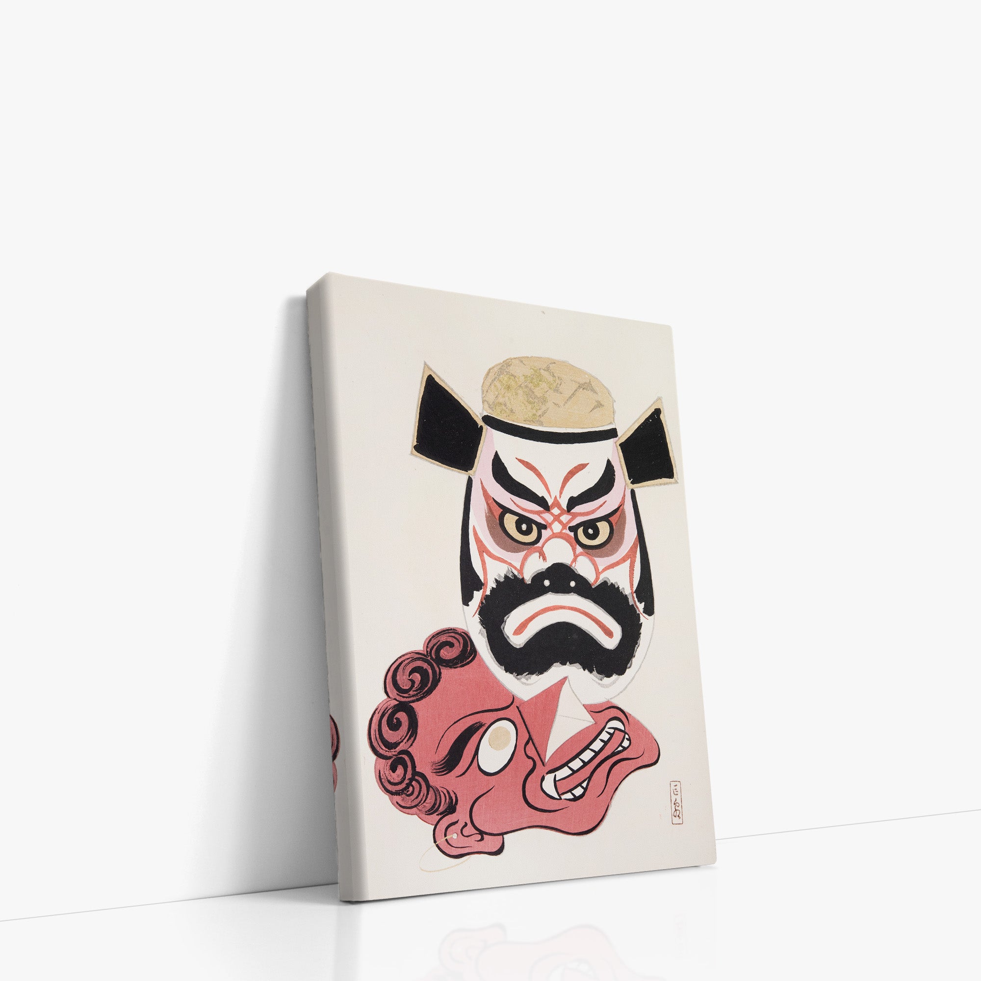 Kyosen’s Collected Illustrations of Japanese Toys Nr. 24 ("Kabuki Warrior Spirit")