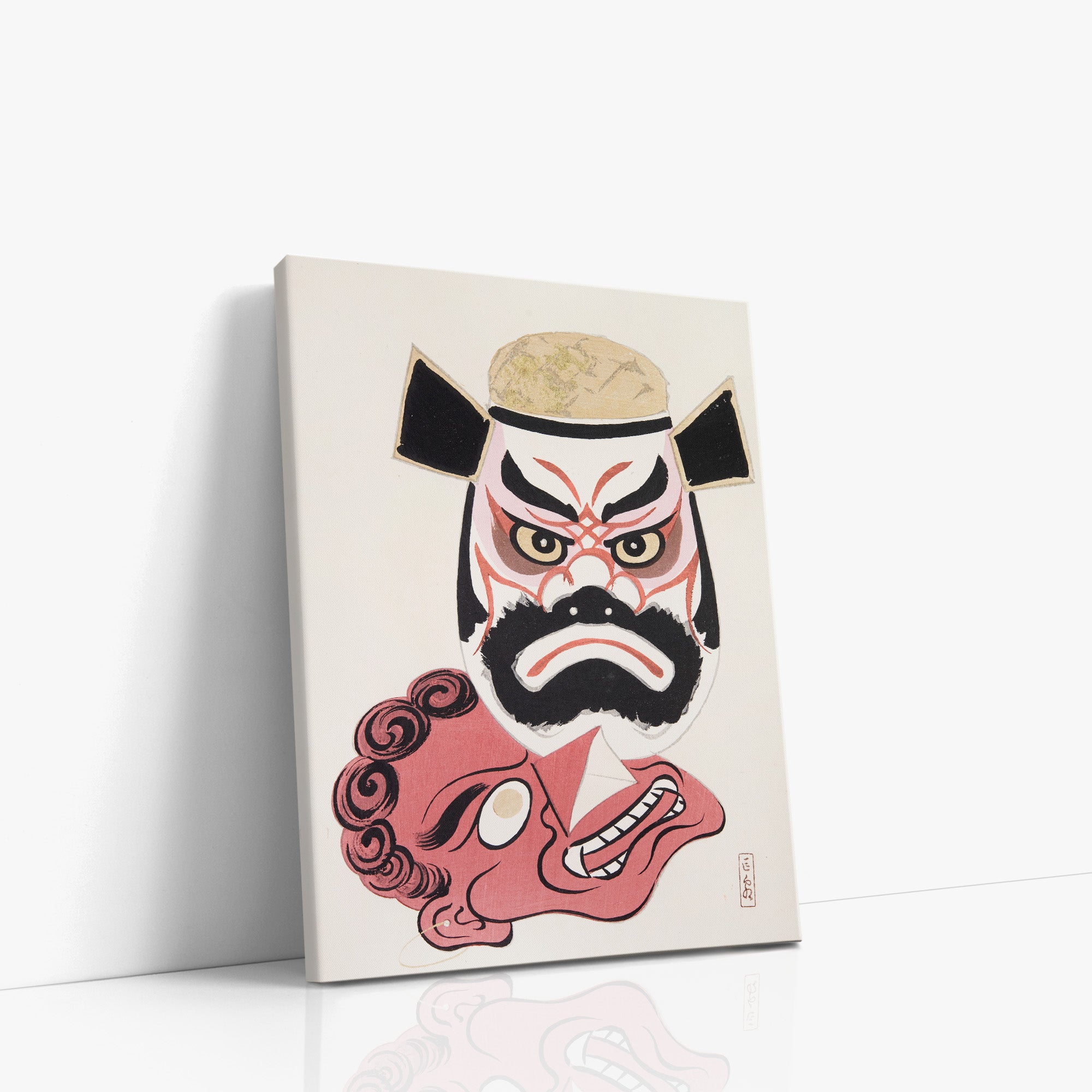 Kyosen’s Collected Illustrations of Japanese Toys Nr. 24 ("Kabuki Warrior Spirit")