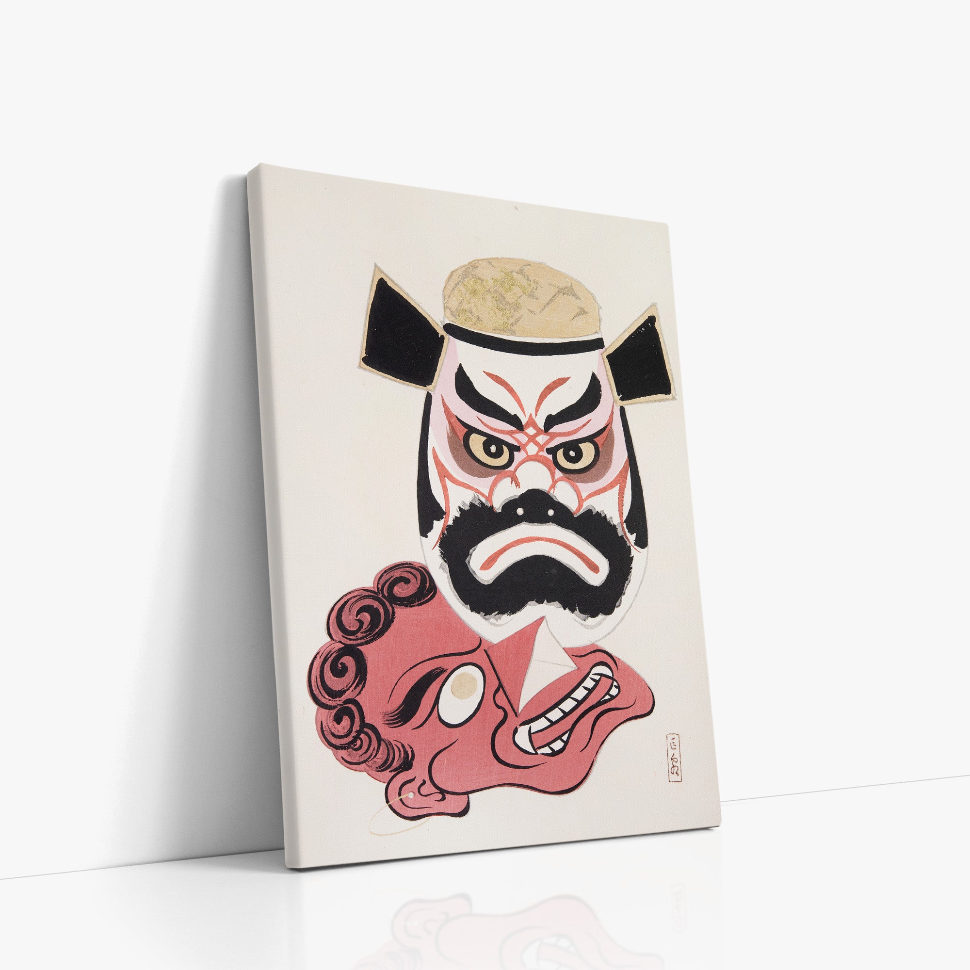 Kyosen’s Collected Illustrations of Japanese Toys Nr. 24 ("Kabuki Warrior Spirit")