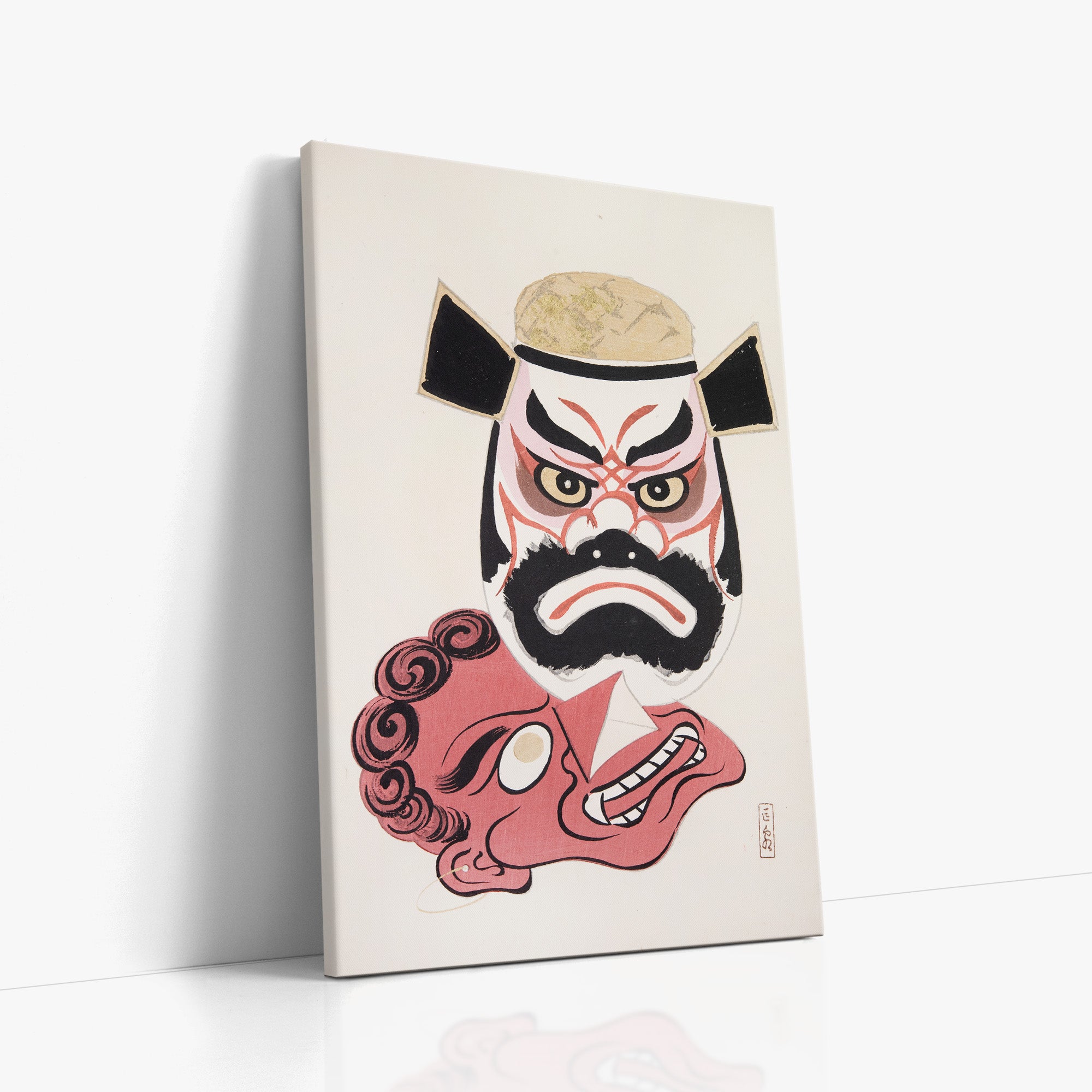 Kyosen’s Collected Illustrations of Japanese Toys Nr. 24 ("Kabuki Warrior Spirit")