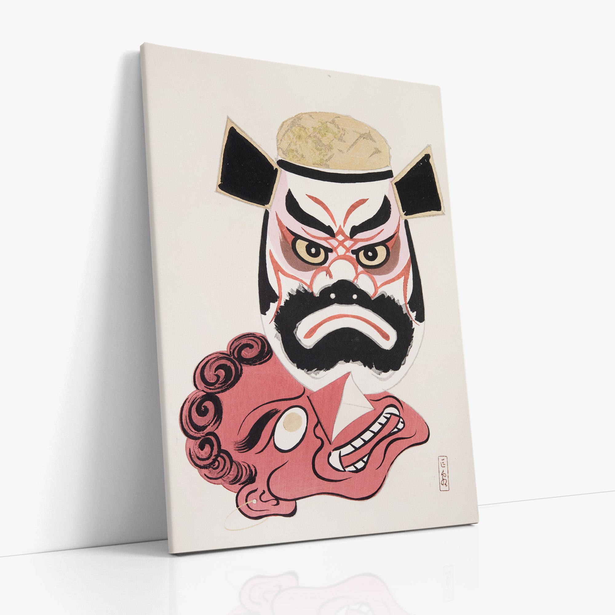 Kyosen’s Collected Illustrations of Japanese Toys Nr. 24 ("Kabuki Warrior Spirit")