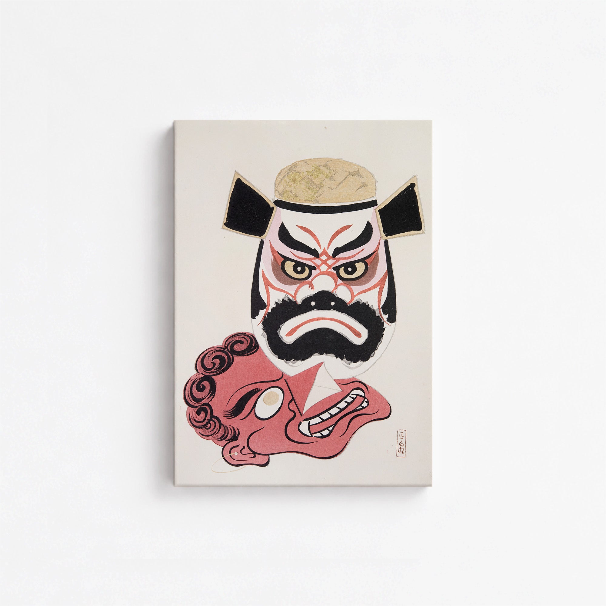 Kyosen’s Collected Illustrations of Japanese Toys Nr. 24 ("Kabuki Warrior Spirit")