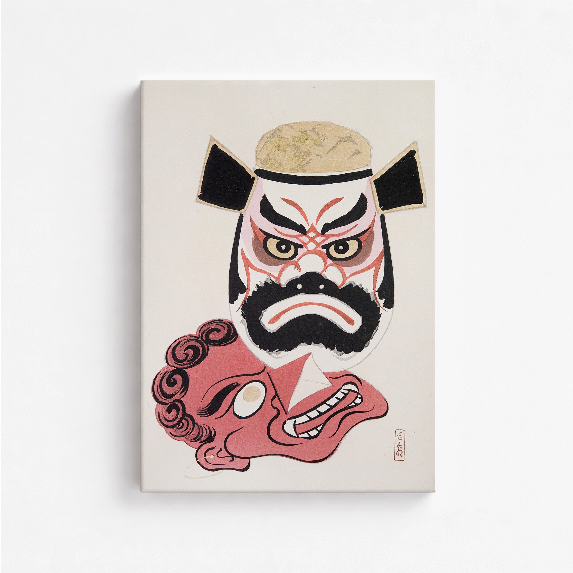Kyosen’s Collected Illustrations of Japanese Toys Nr. 24 ("Kabuki Warrior Spirit")