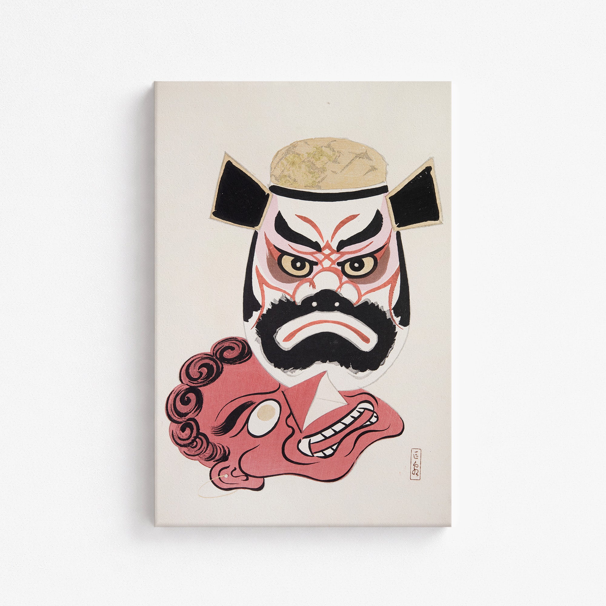 Kyosen’s Collected Illustrations of Japanese Toys Nr. 24 ("Kabuki Warrior Spirit")