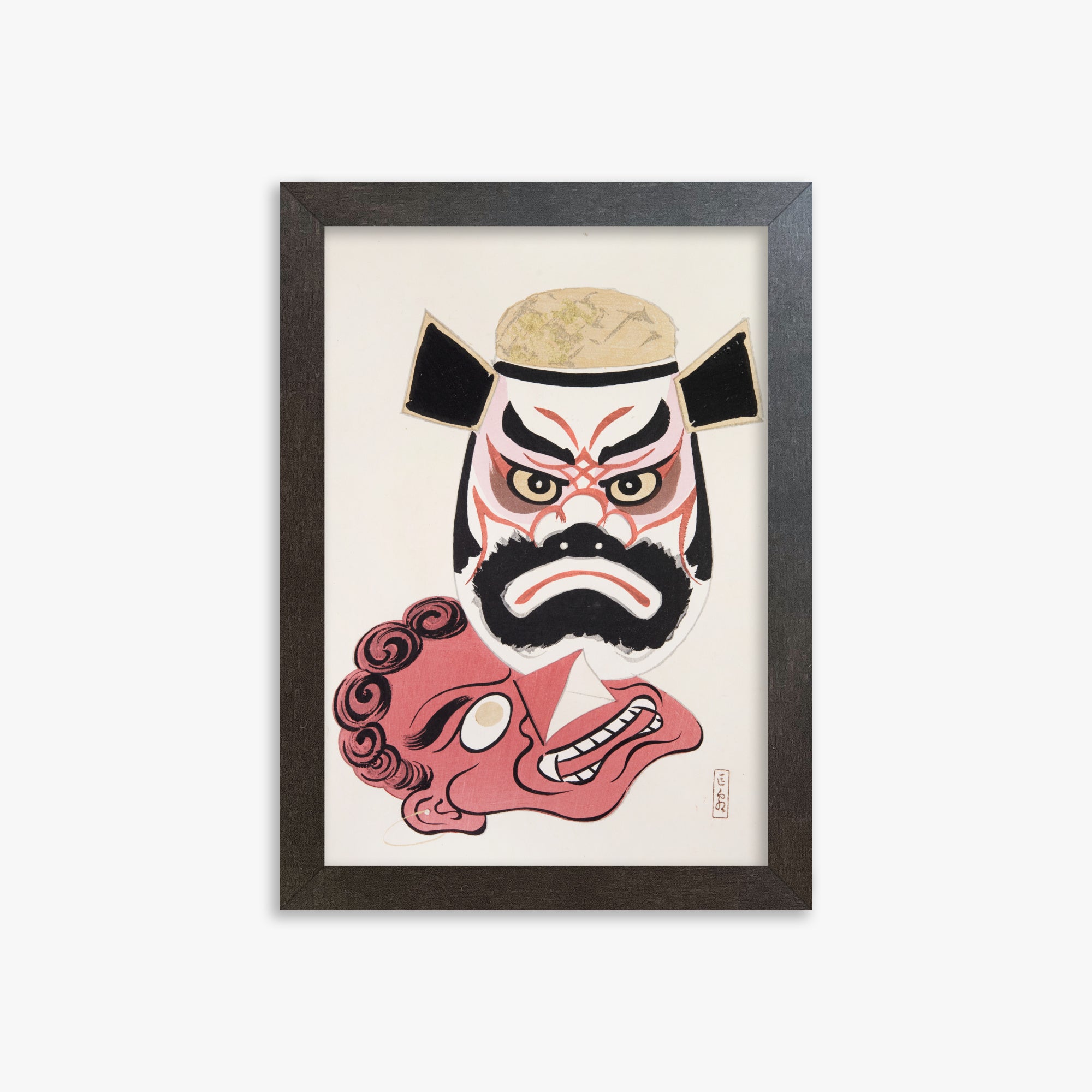 Kyosen's Collected Illustrations of Japanese Toys Nr. 24 ("Kabuki Warrior Spirit")