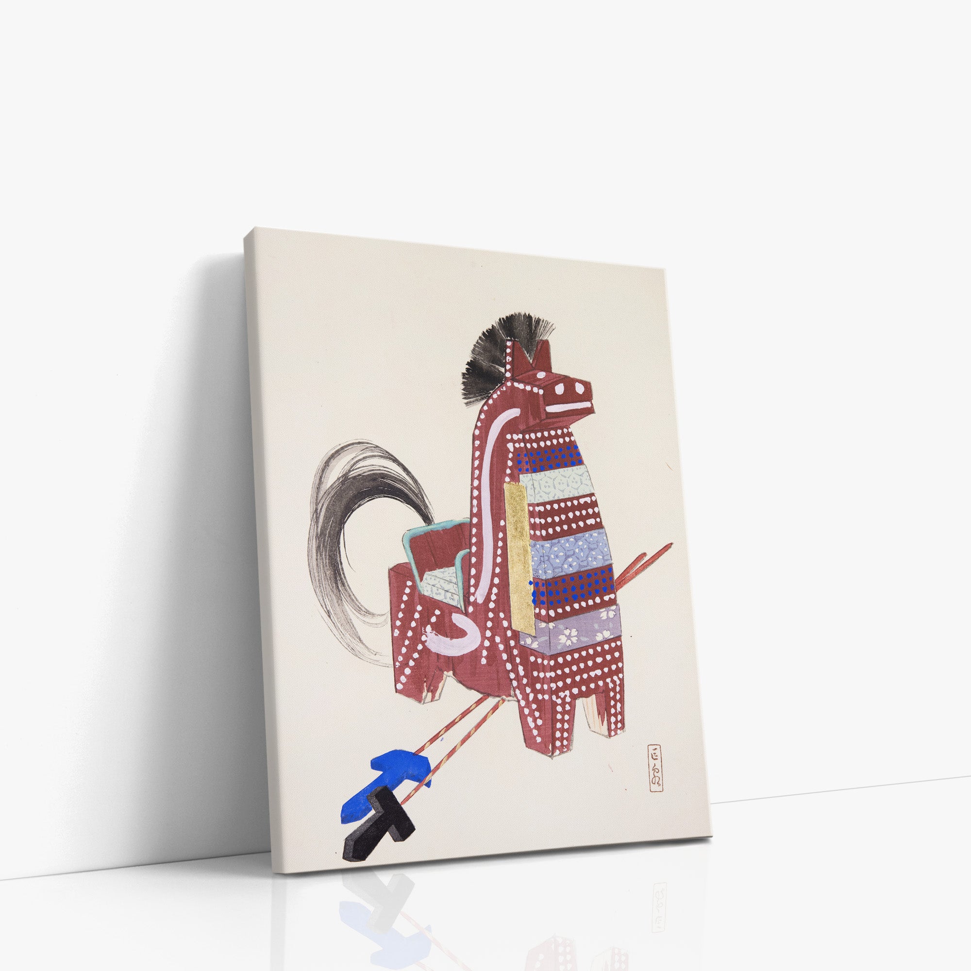 Kyosen's Collected Illustrations of Japanese Toys Nr. 31 ("Ancestral Horse Spirit")