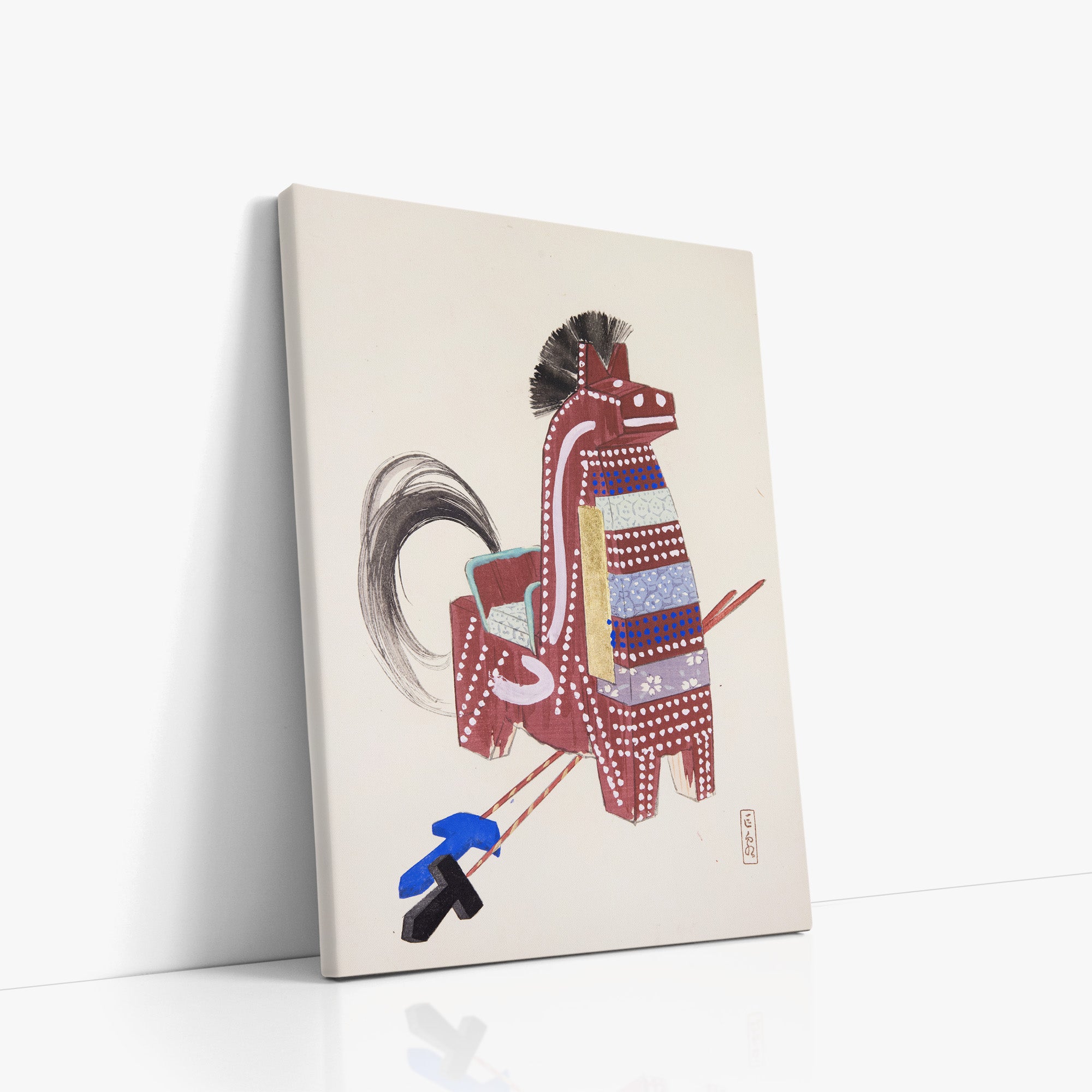 Kyosen's Collected Illustrations of Japanese Toys Nr. 31 ("Ancestral Horse Spirit")