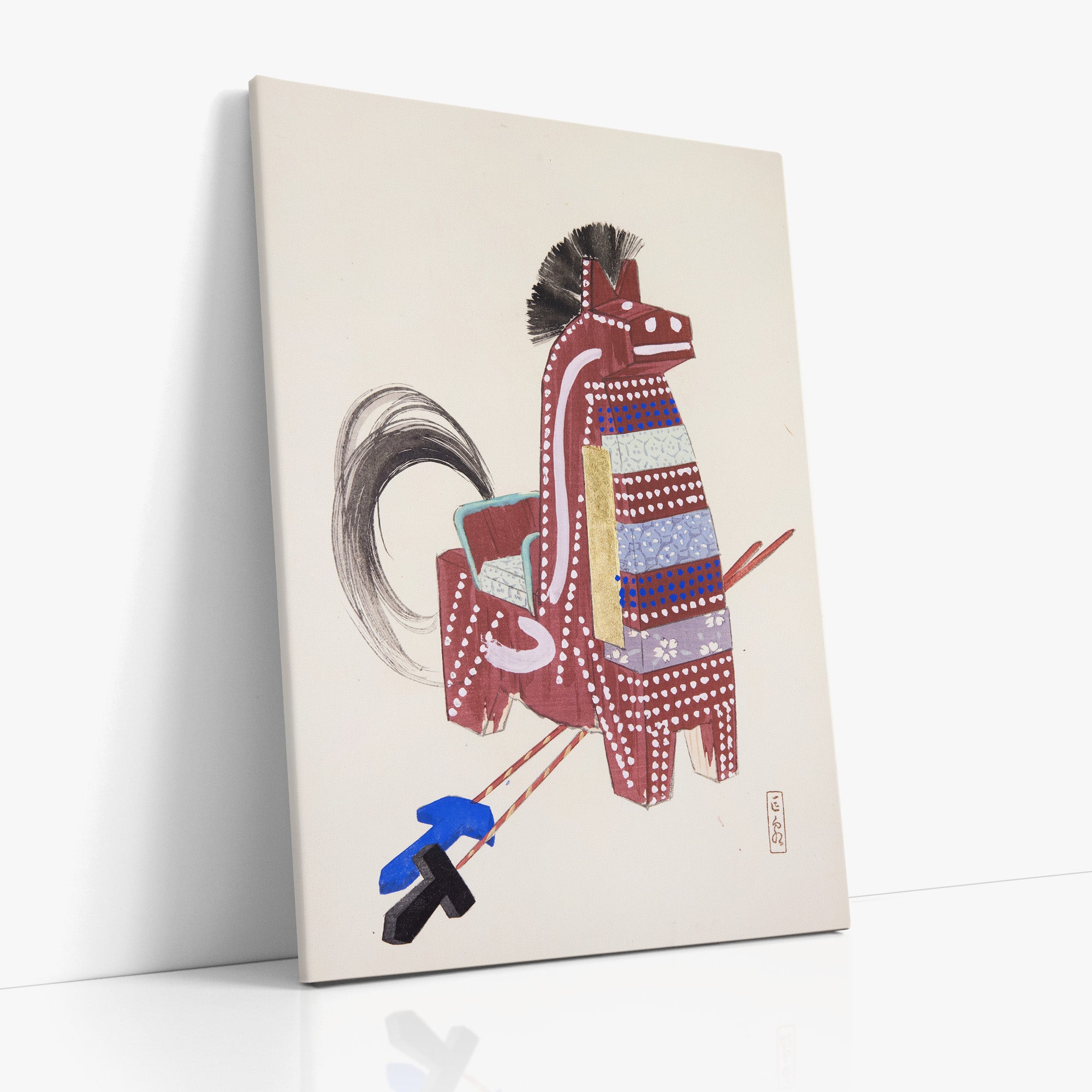 Kyosen's Collected Illustrations of Japanese Toys Nr. 31 ("Ancestral Horse Spirit")