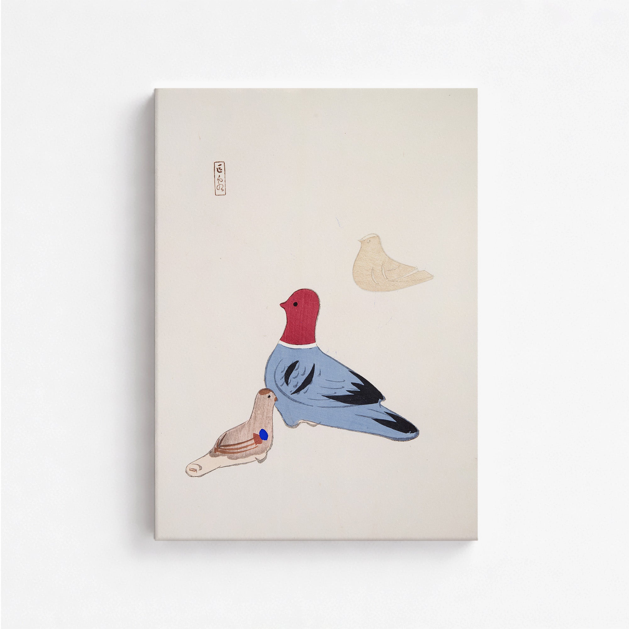 Kyosen’s Collected Illustrations of Japanese Toys Nr. 36 ("Serene Aviary Trio")