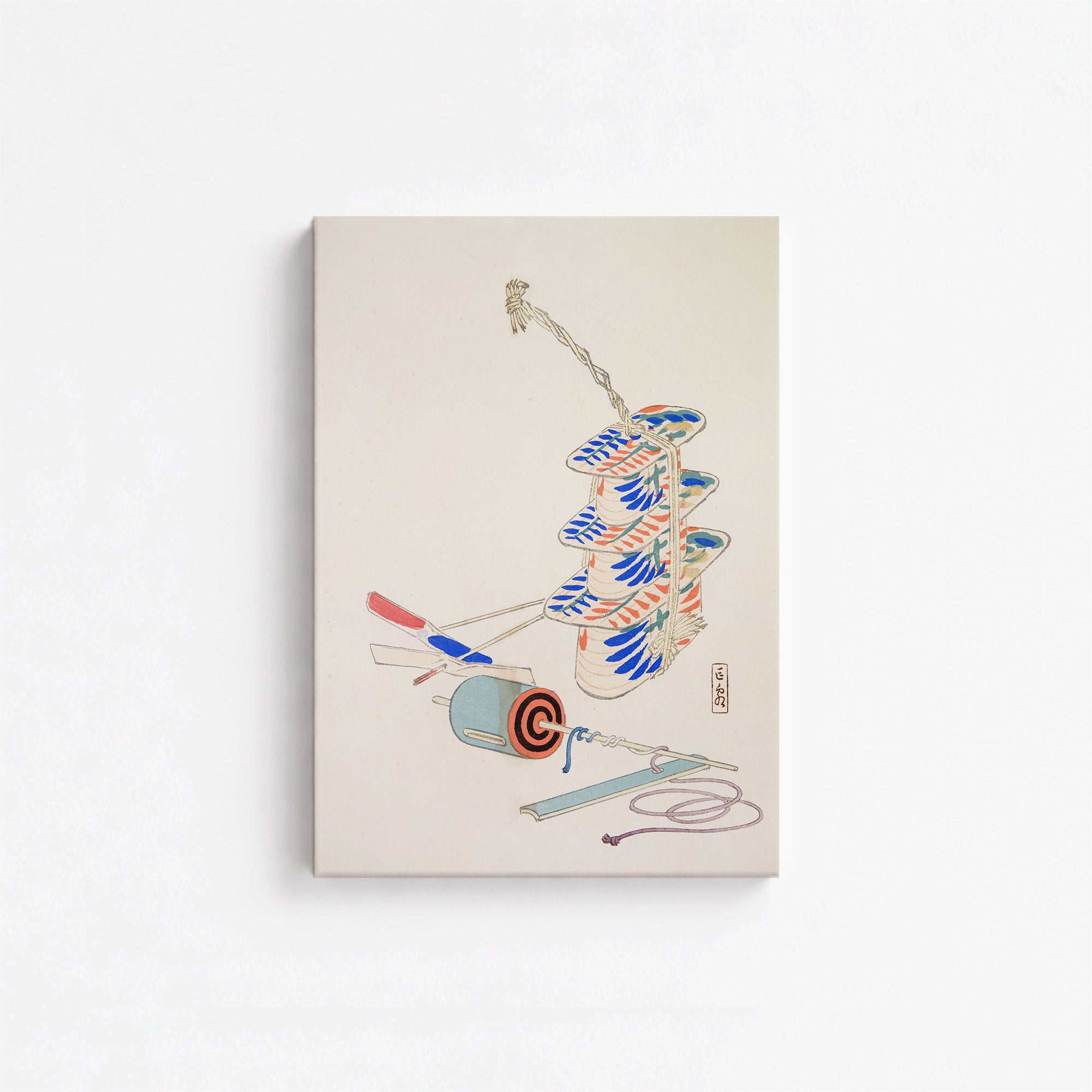 Kyosen's Collected Illustrations of Japanese Toys Nr. 37 ("Nostalgic Winds : Japanese Childhood Treasures")