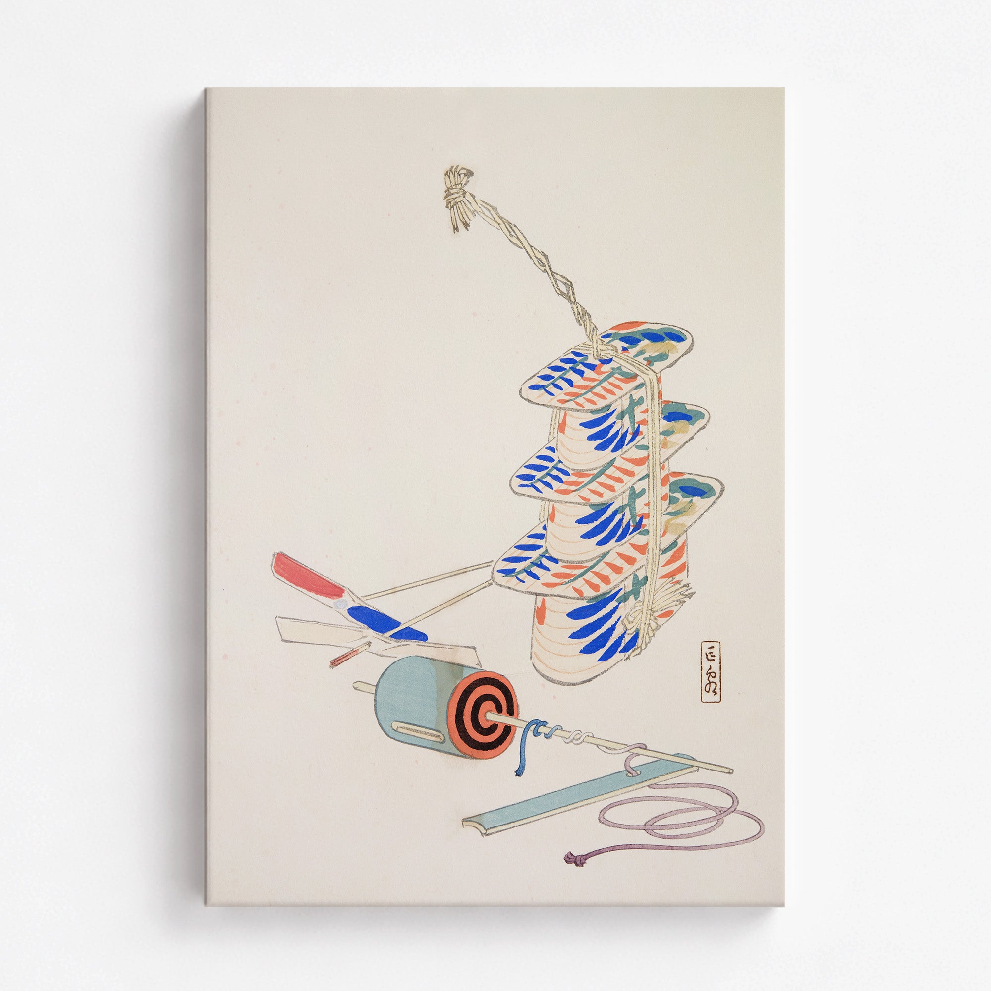Kyosen's Collected Illustrations of Japanese Toys Nr. 37 ("Nostalgic Winds : Japanese Childhood Treasures")