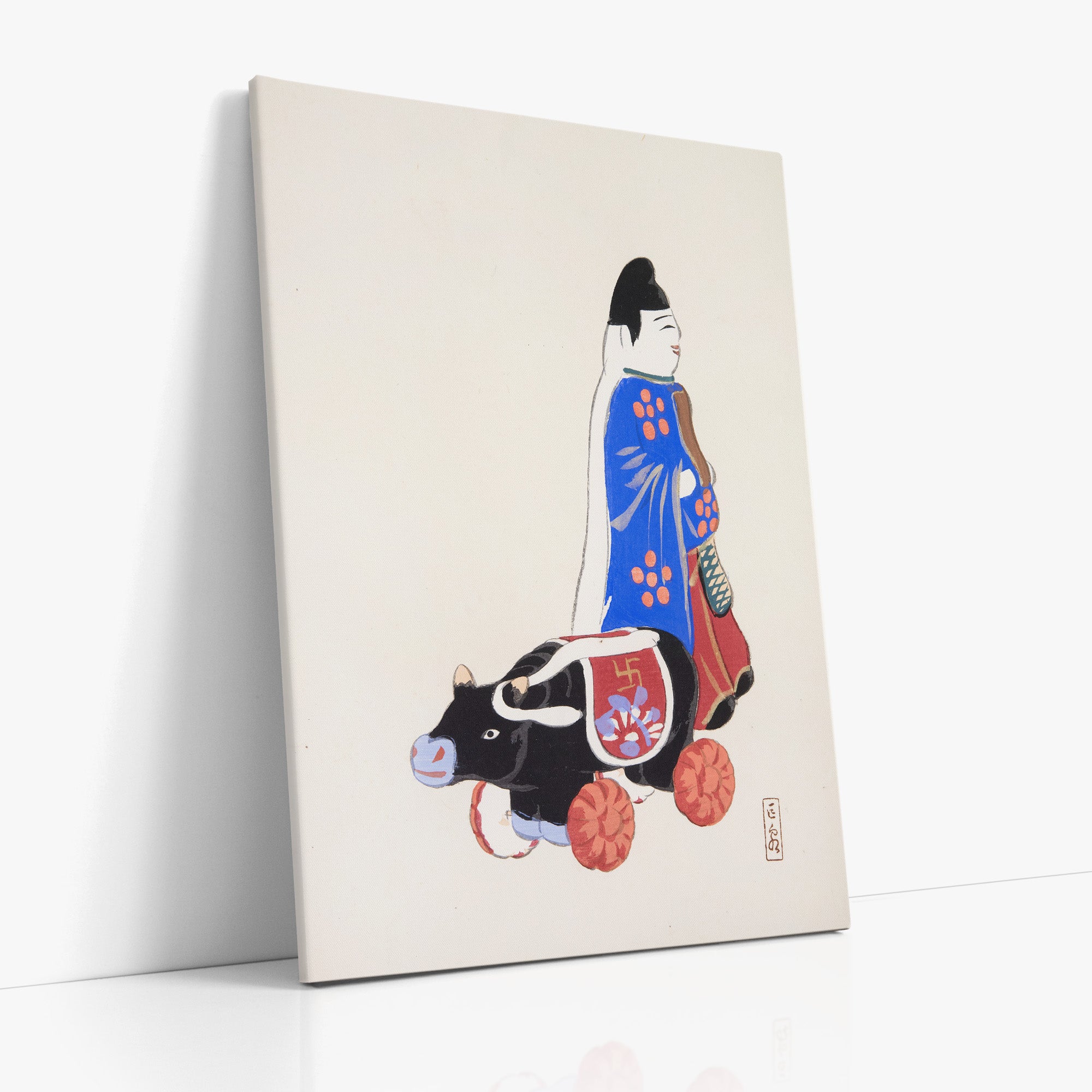 Kyosen's Collected Illustrations of Japanese Toys Nr. 39 ("Ancient Companion: Japanese Pastoral Toy")
