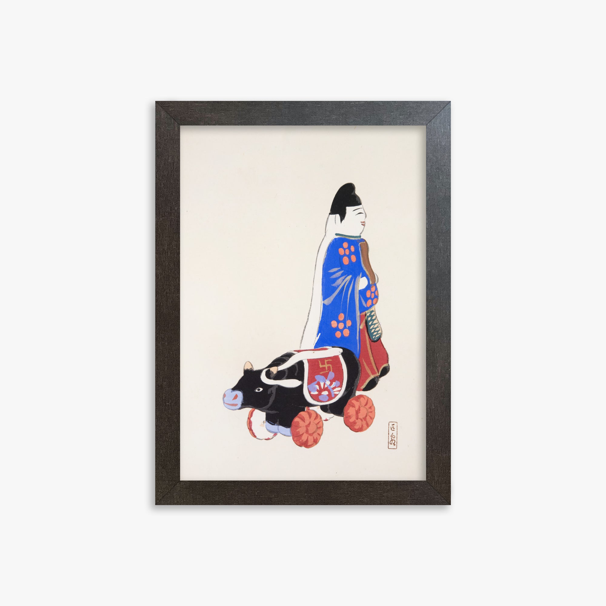 Kyosen's Collected Illustrations of Japanese Toys Nr. 39 ("Ancient Companion: Japanese Pastoral Toy")