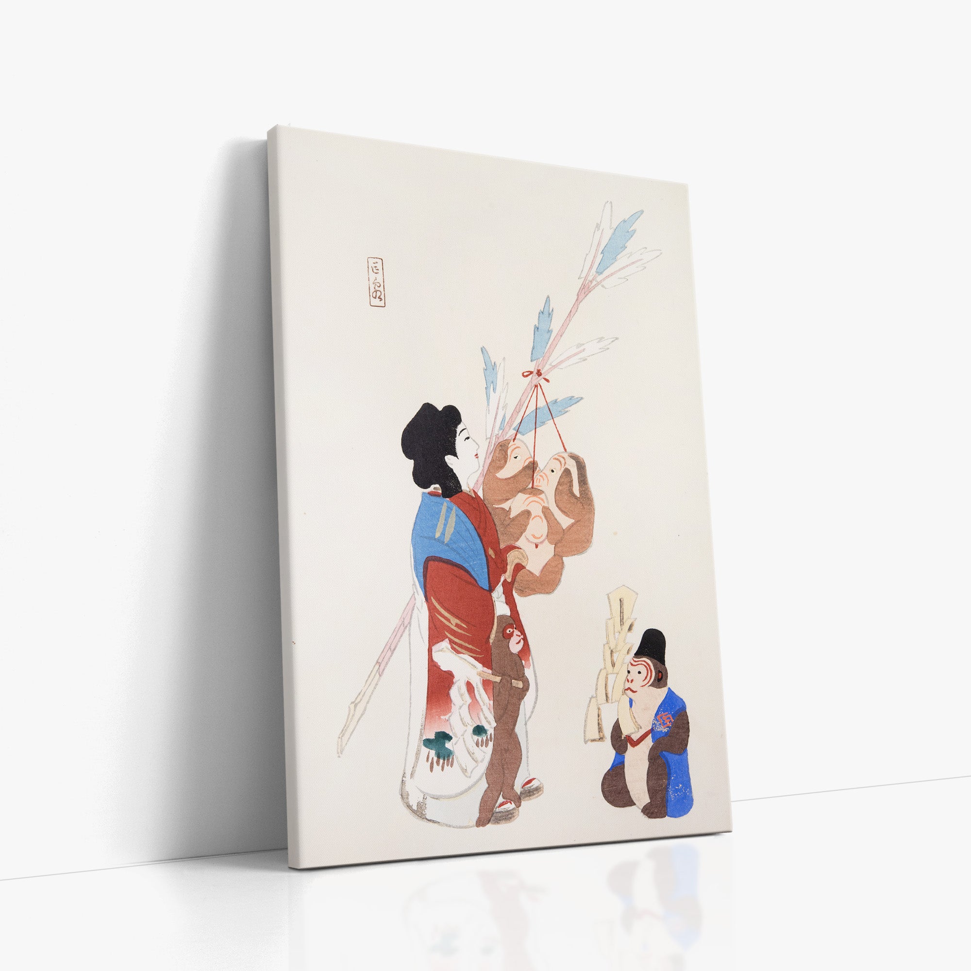 Kyosen's Collected Illustrations of Japanese Toys Nr. 50 ("Harmony of Traditions")