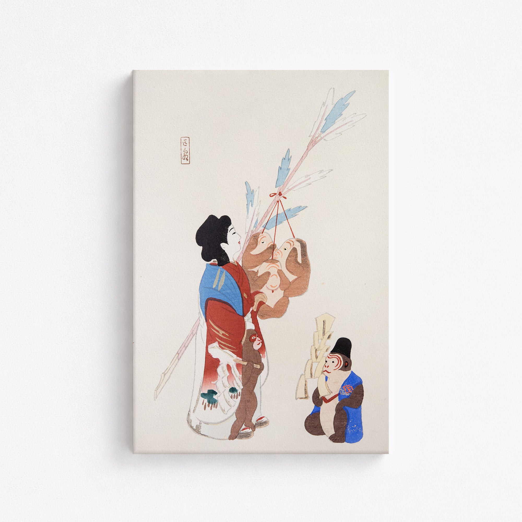 Kyosen's Collected Illustrations of Japanese Toys Nr. 50 ("Harmony of Traditions")