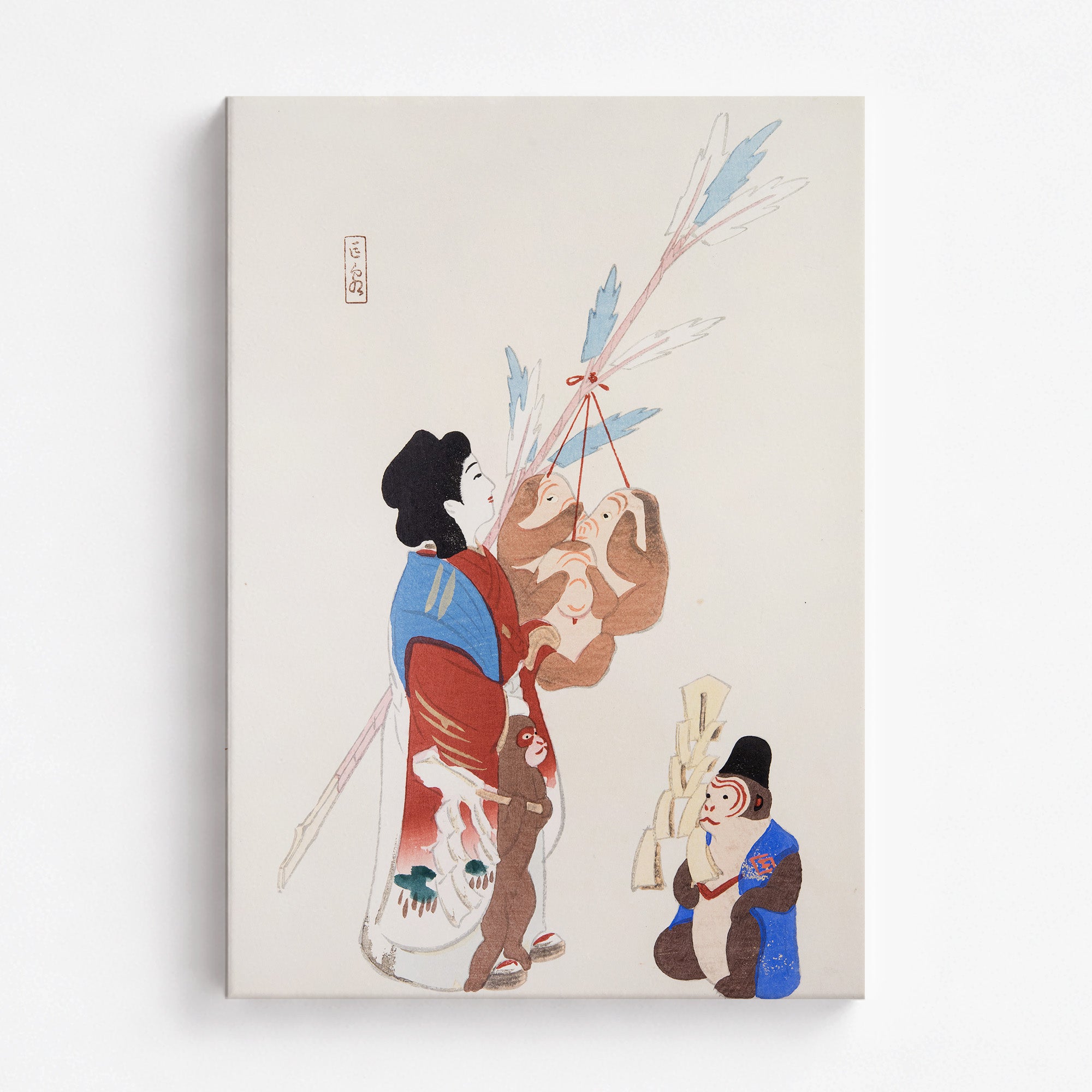 Kyosen's Collected Illustrations of Japanese Toys Nr. 50 ("Harmony of Traditions")