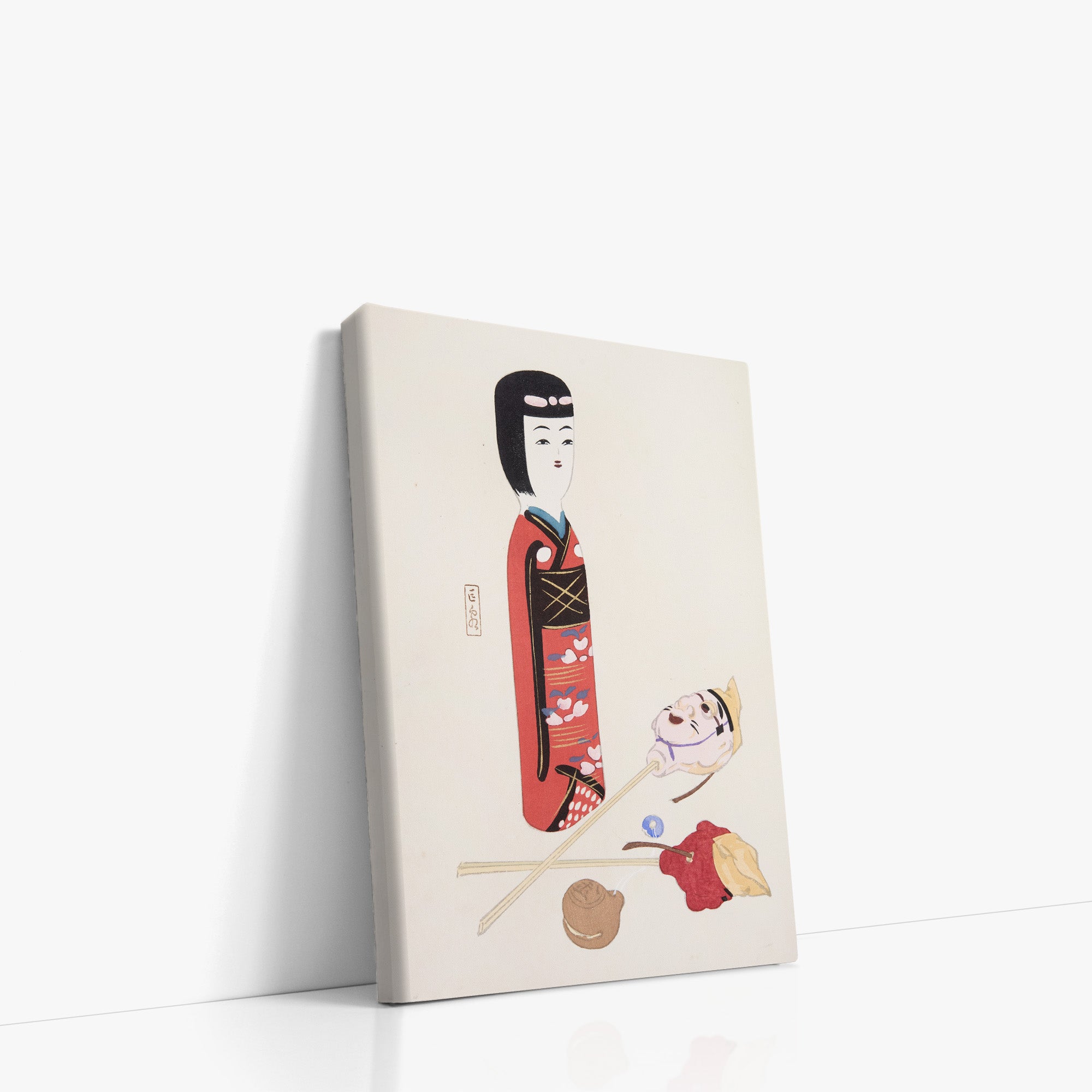 Kyosen’s Collected Illustrations of Japanese Toys Nr. 53 ("Traditional Japanese Figurines")