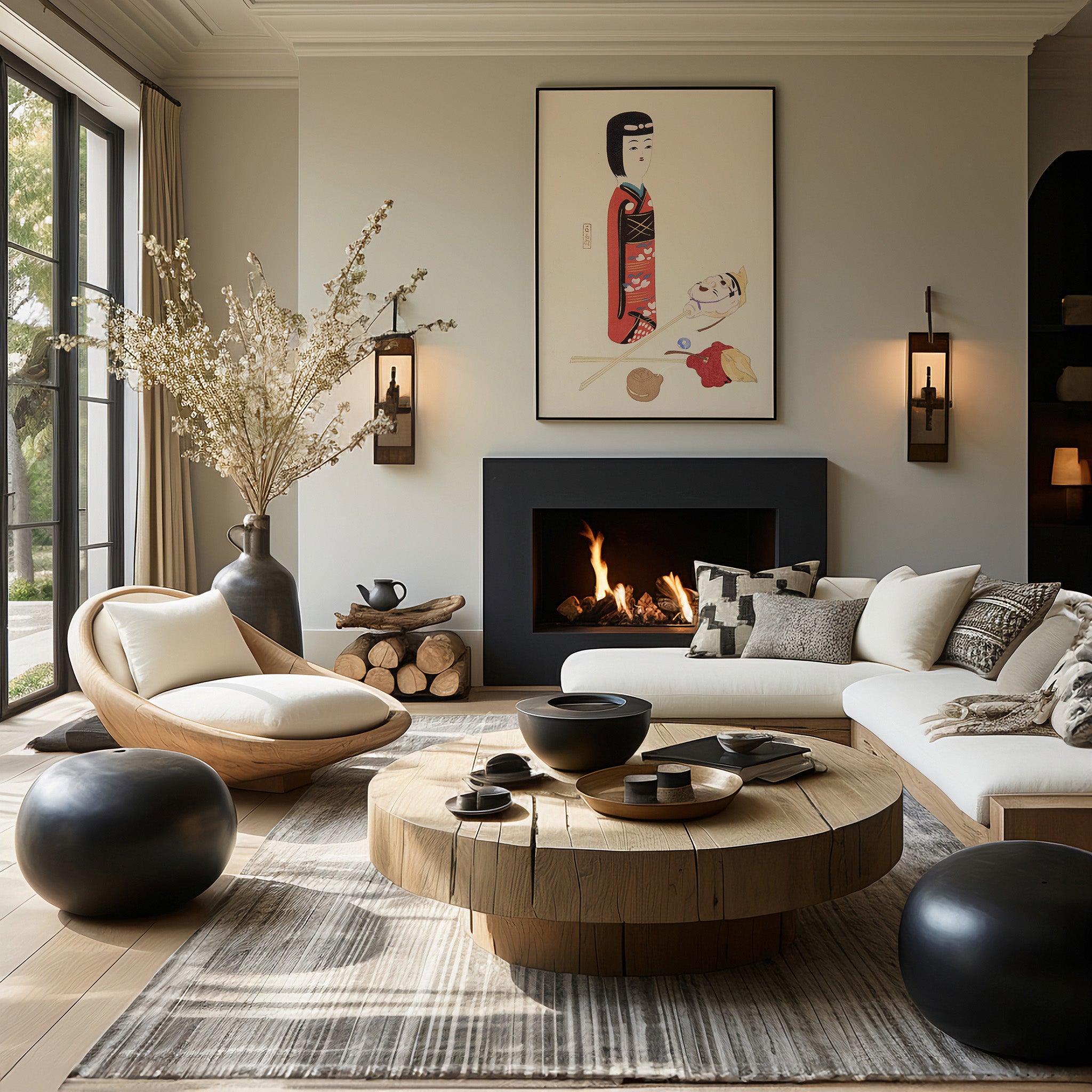 Design Concept No. 39 for Kawasaki Kyosen: Kyosen’s Collected Illustrations of Japanese Toys Nr. 53 ("Traditional Japanese Figurines") Japanese Wall Art