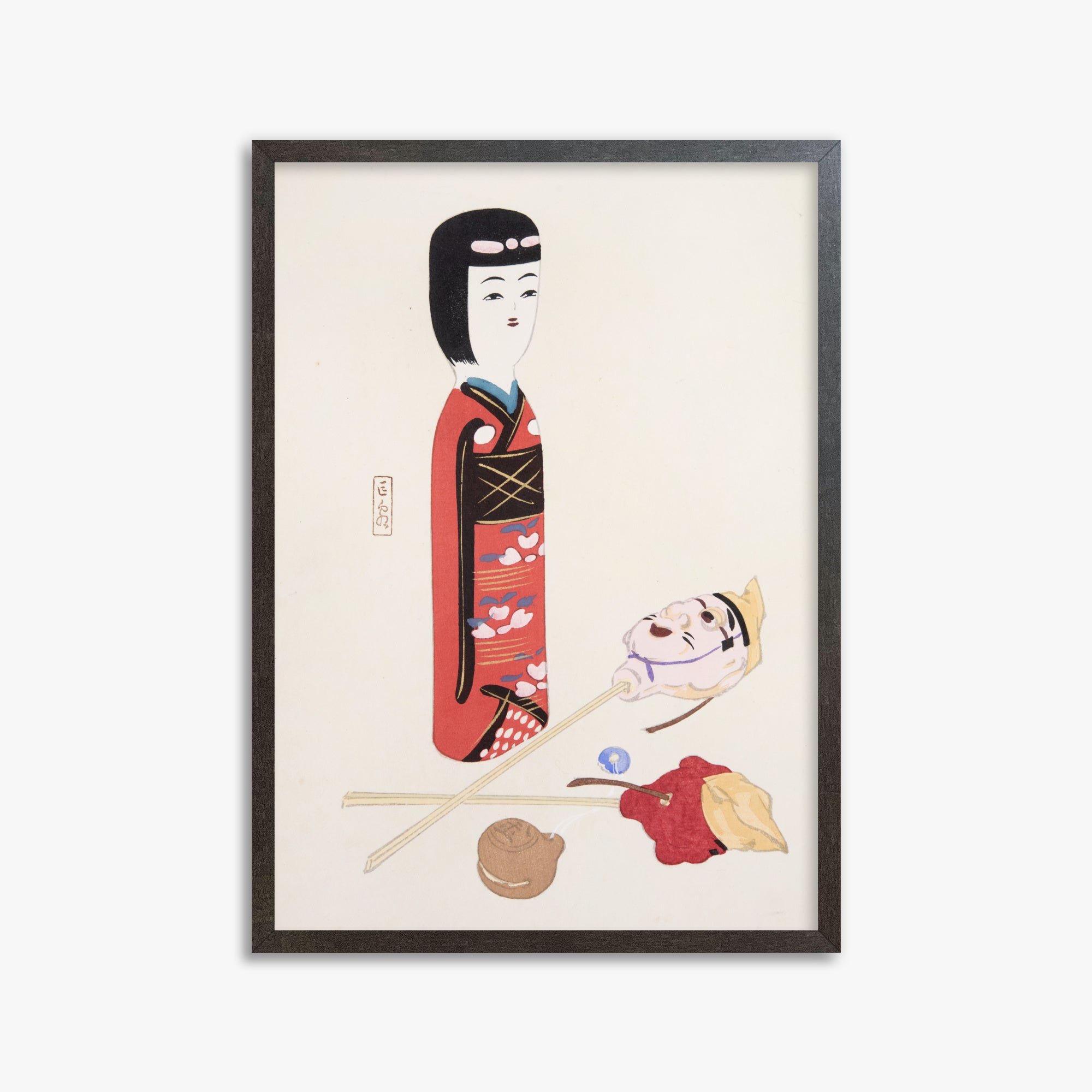 Kyosen's Collected Illustrations of Japanese Toys Nr. 53 ("Figurine tradizionali giapponesi")