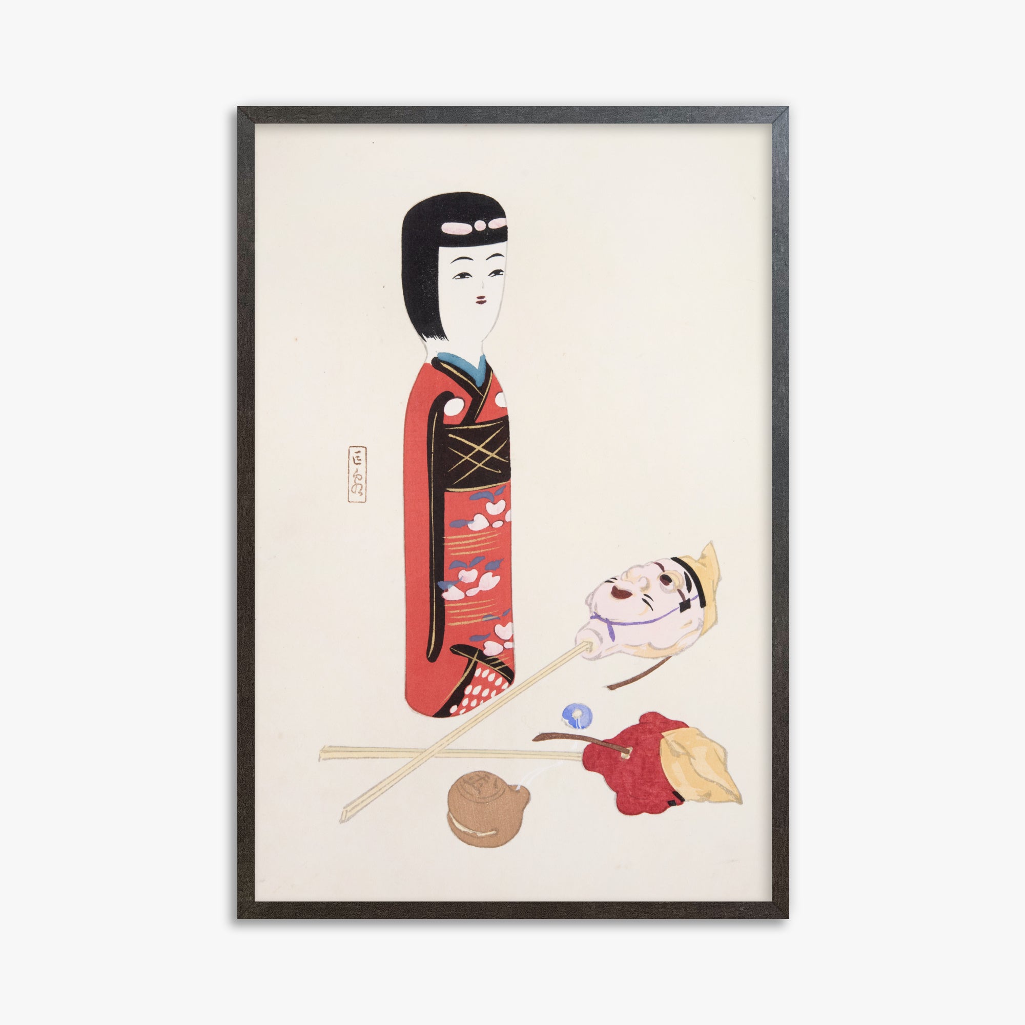 Kyosen's Collected Illustrations of Japanese Toys Nr. 53 ("Figurine tradizionali giapponesi")