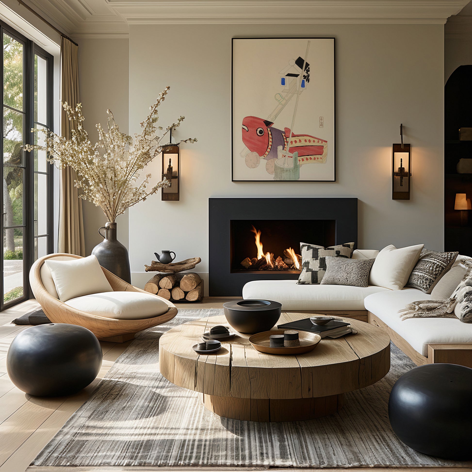 Design Concept No. 39 for Kawasaki Kyosen: Kyosen’s Collected Illustrations of Japanese Toys Nr. 55 ("Harbor Guardian") Japanese Wall Art