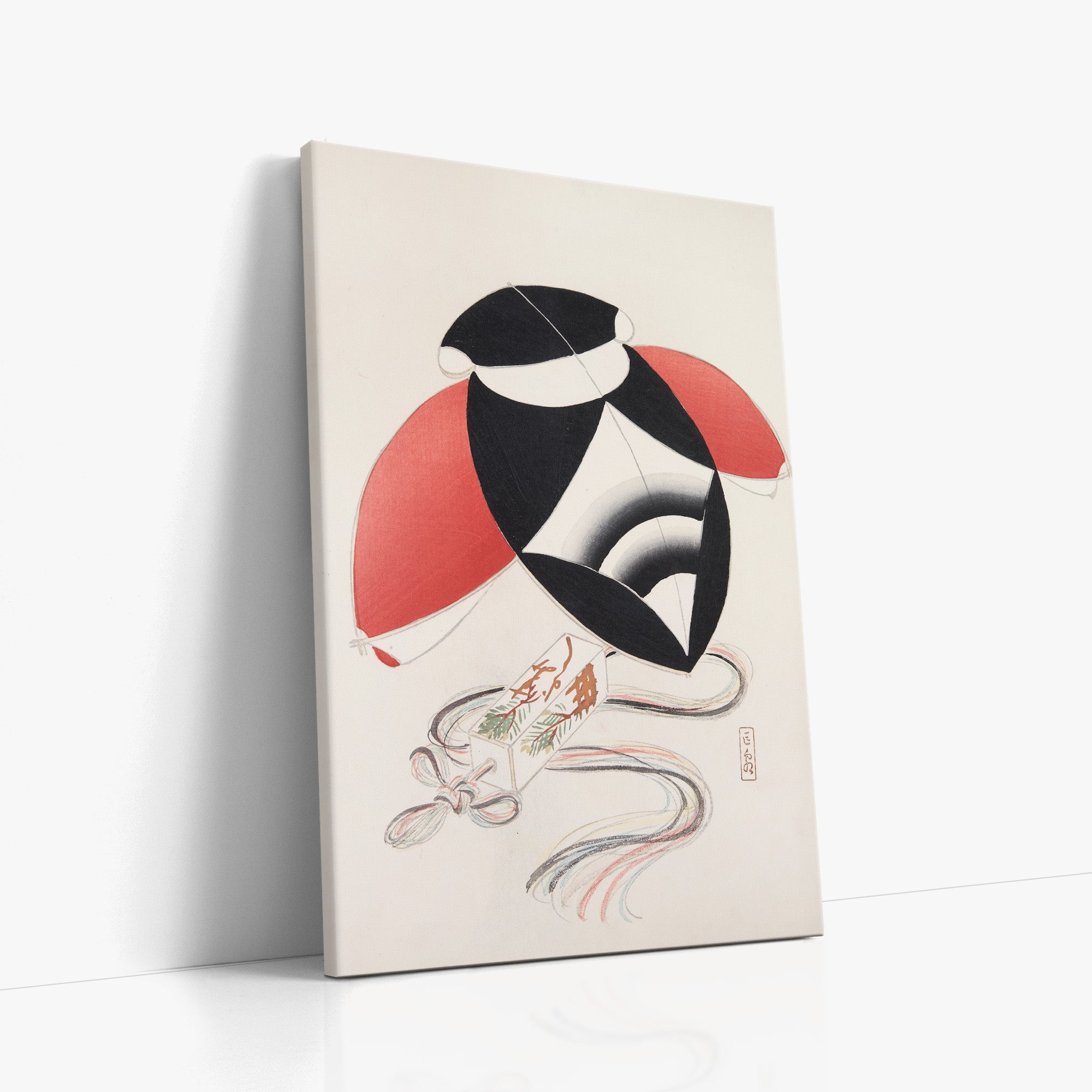 Kyosen’s Collected Illustrations of Japanese Toys Nr. 56 ("Harlequin Festival Kite")