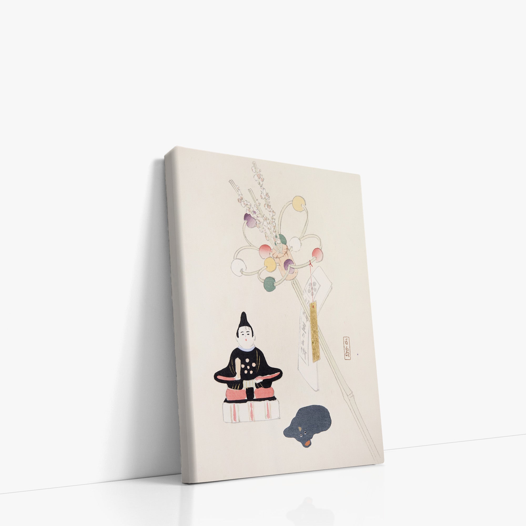 Kyosen's Collected Illustrations of Japanese Toys Nr. 57 ("Serene Dolls Festival")