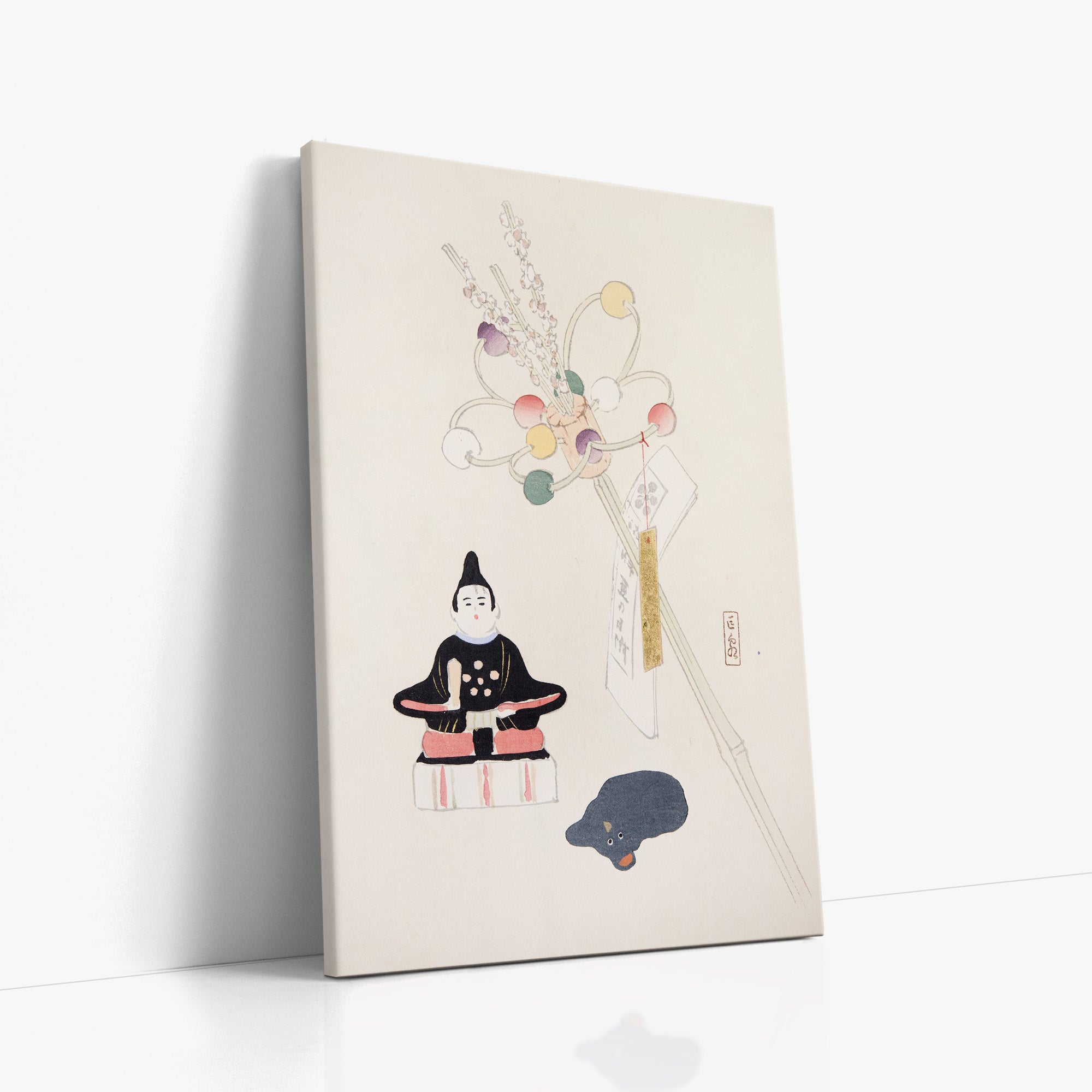Kyosen's Collected Illustrations of Japanese Toys Nr. 57 ("Serene Dolls Festival")