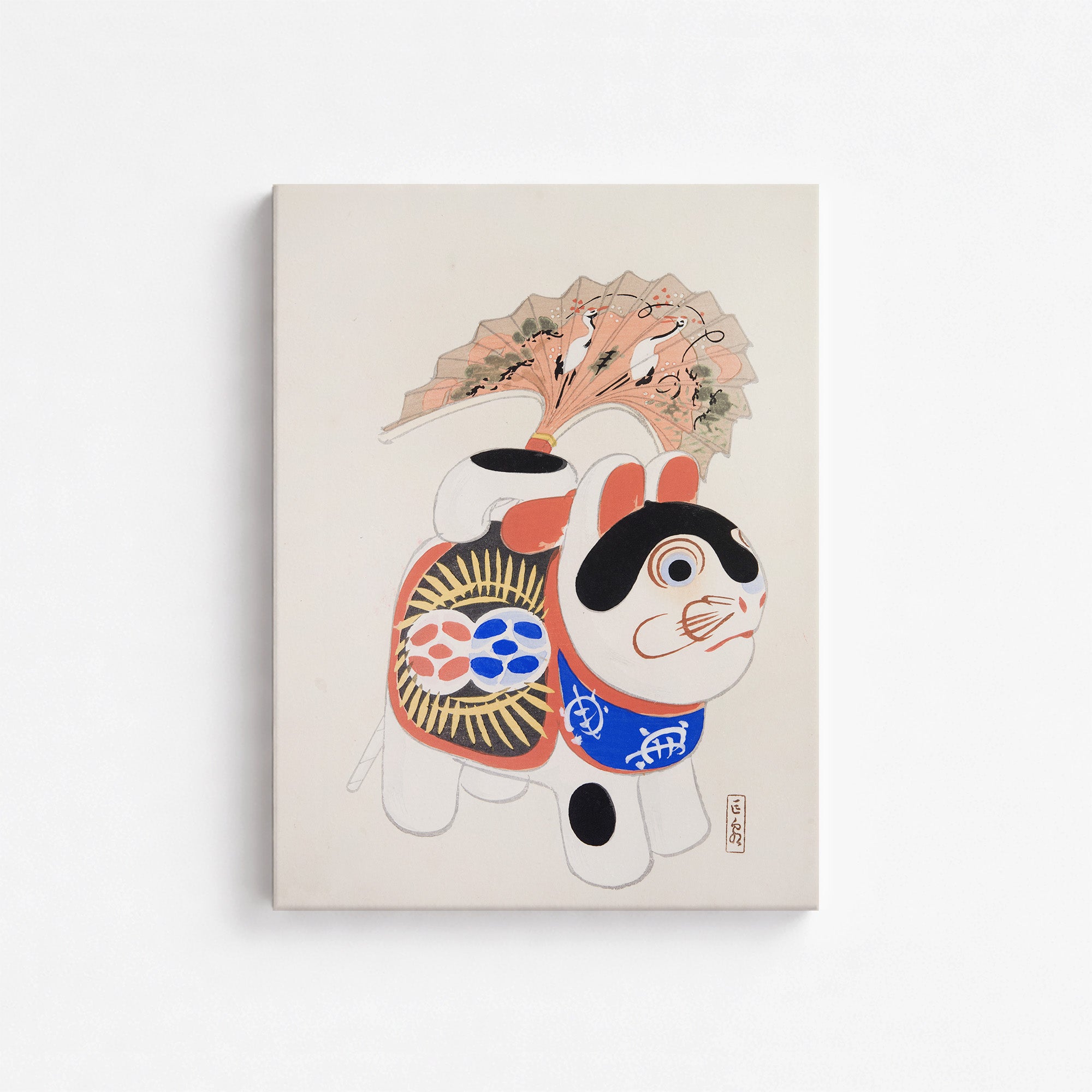 Kyosen’s Collected Illustrations of Japanese Toys Nr. 58 ("Lucky Guardian - Vintage Charm")