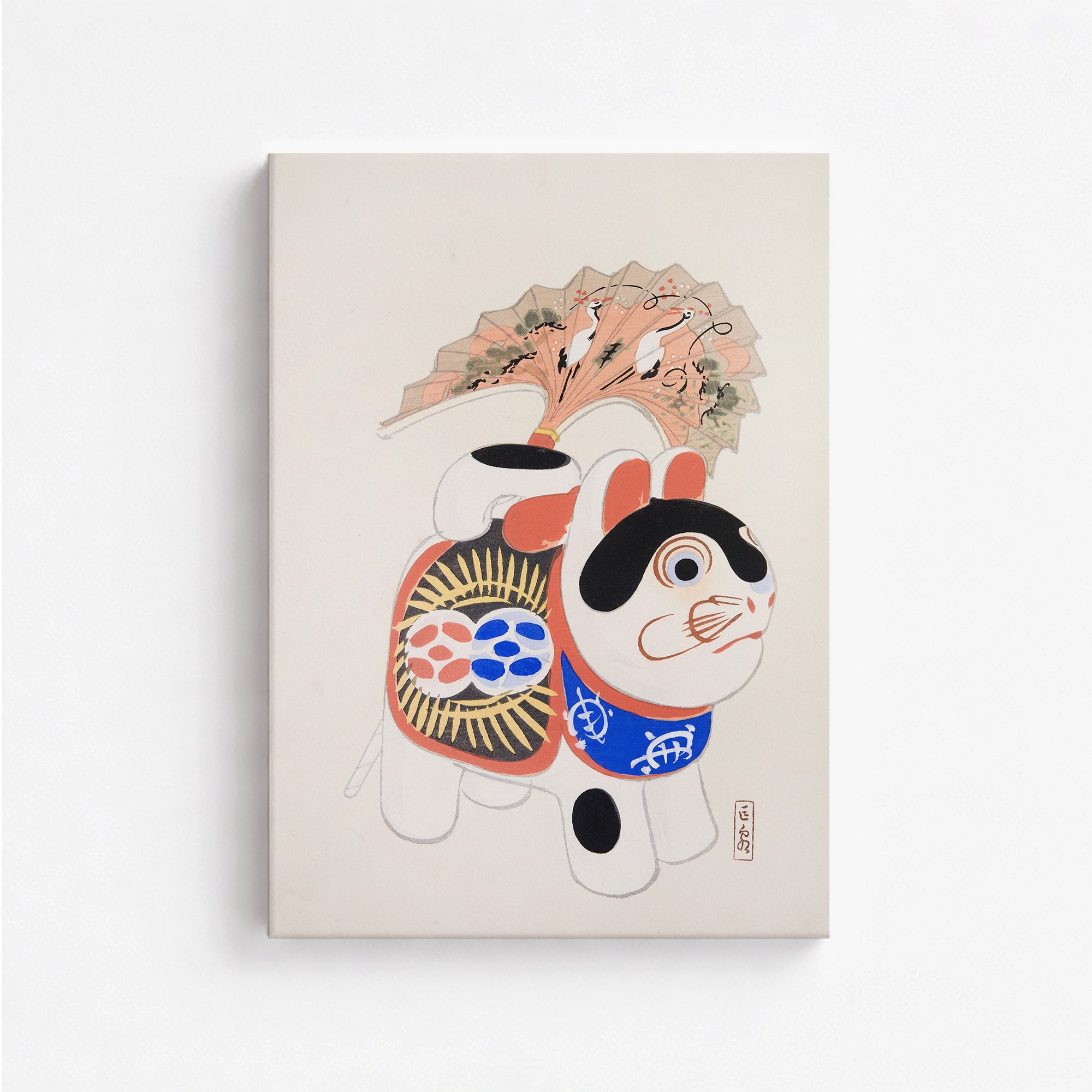 Kyosen’s Collected Illustrations of Japanese Toys Nr. 58 ("Lucky Guardian - Vintage Charm")