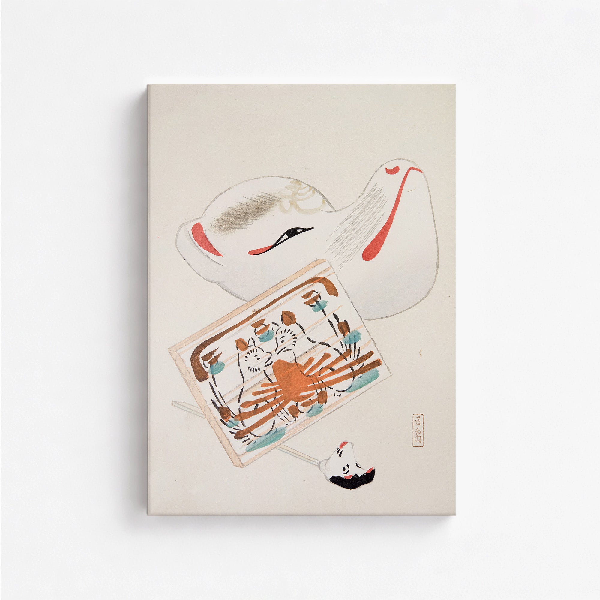 Kyosen's Collected Illustrations of Japanese Toys Nr. 59 ("Serene Eastern Tranquility")