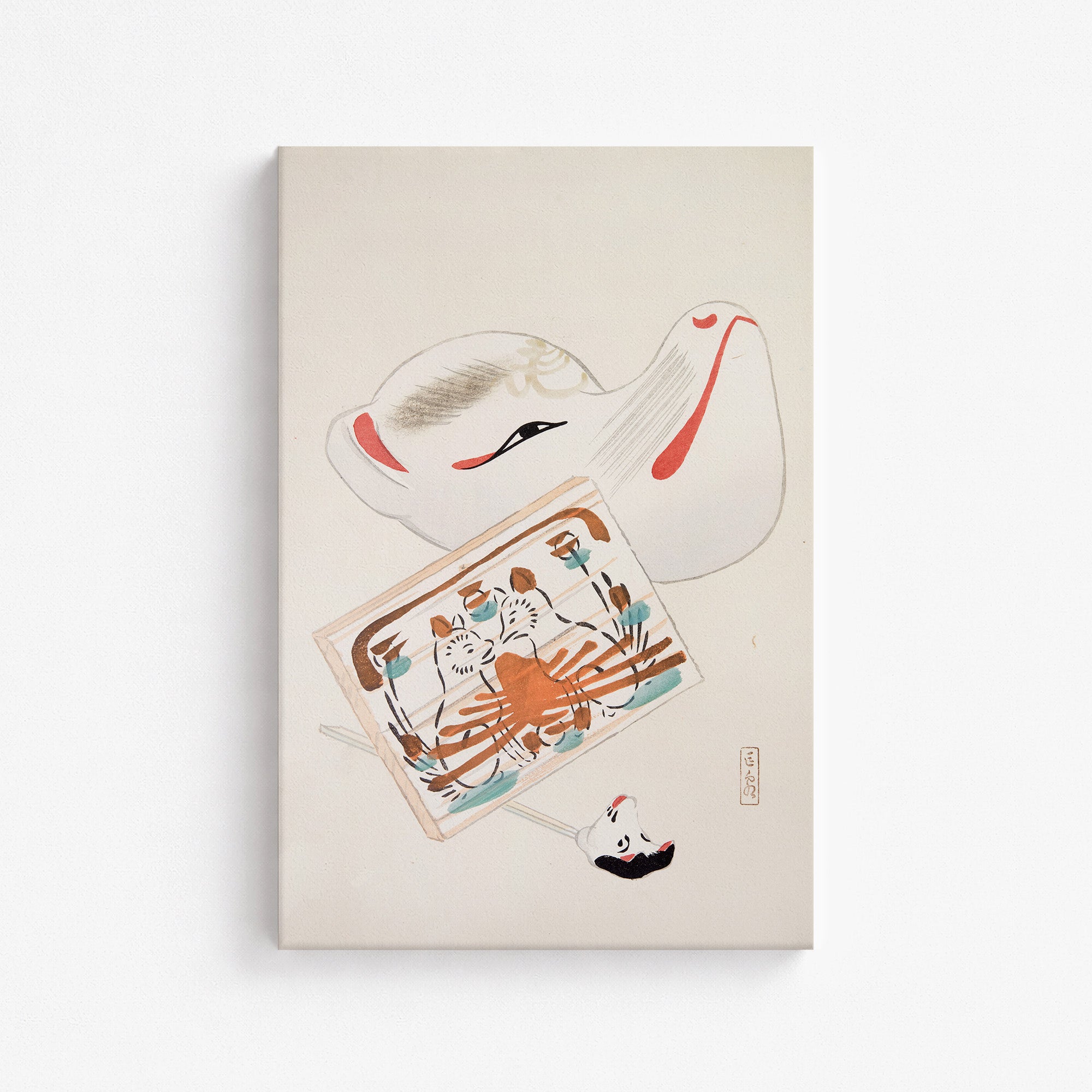 Kyosen's Collected Illustrations of Japanese Toys Nr. 59 ("Serene Eastern Tranquility")