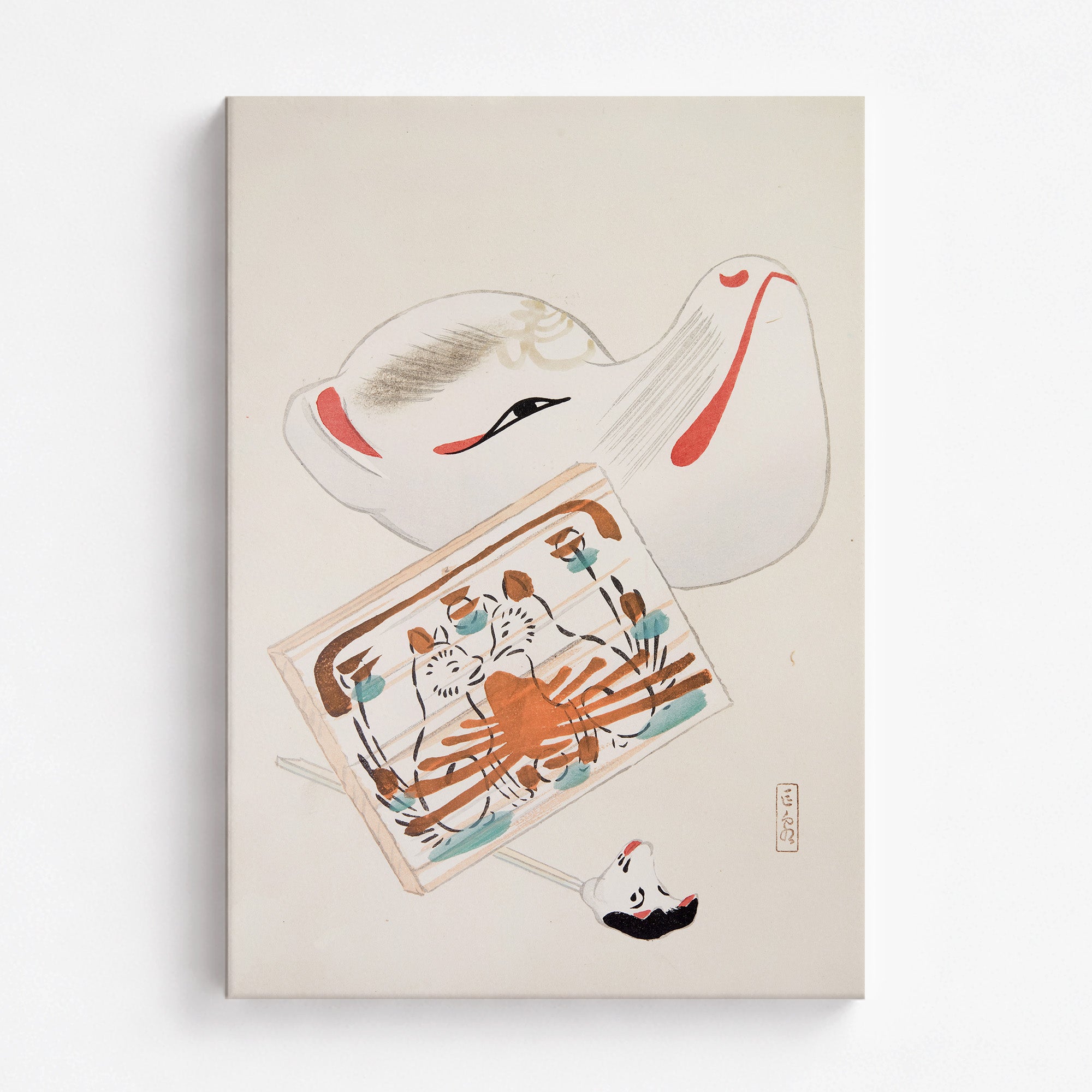 Kyosen's Collected Illustrations of Japanese Toys Nr. 59 ("Serene Eastern Tranquility")