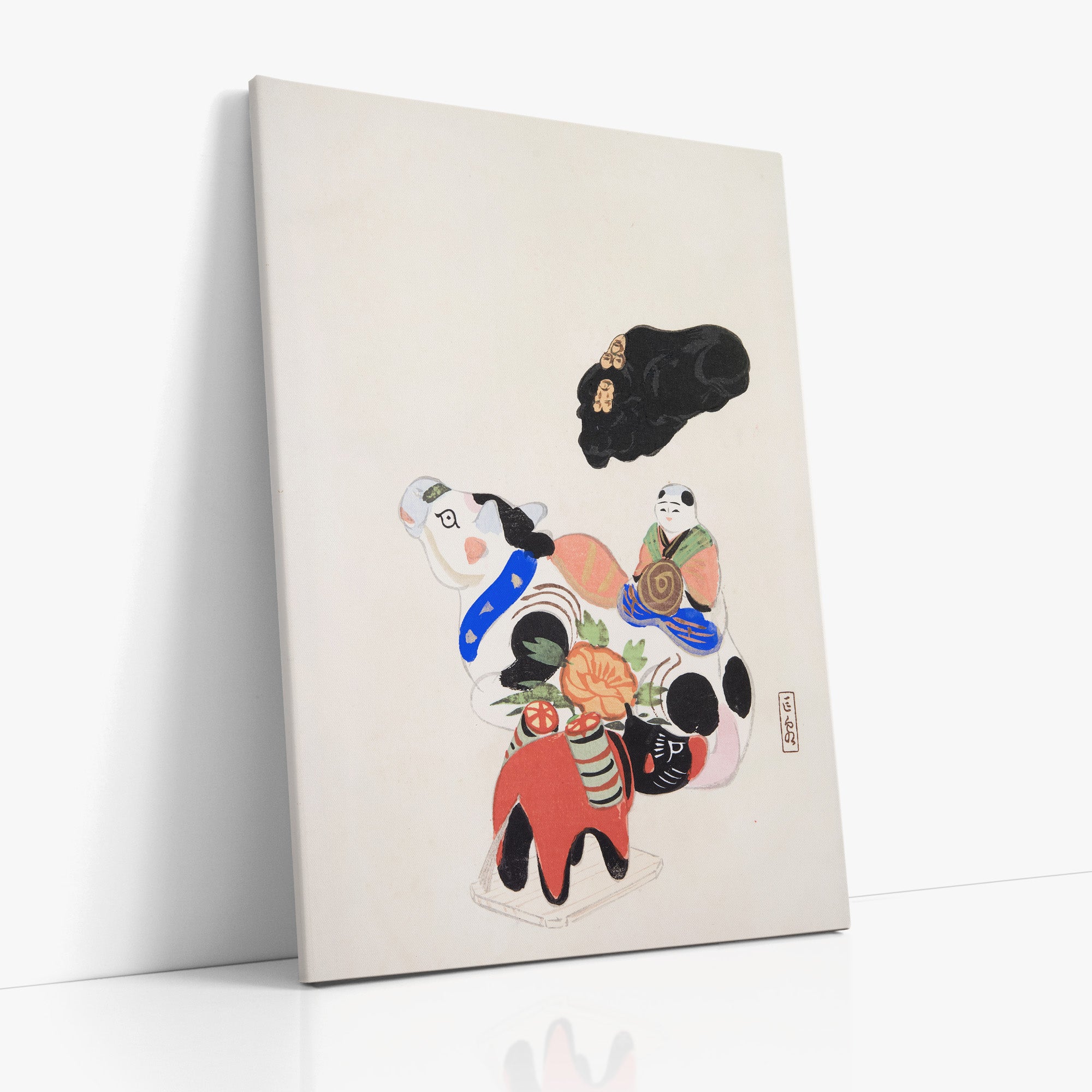 Kyosen’s Collected Illustrations of Japanese Toys Nr. 60 ("Eastern Charm: Folk Treasures")