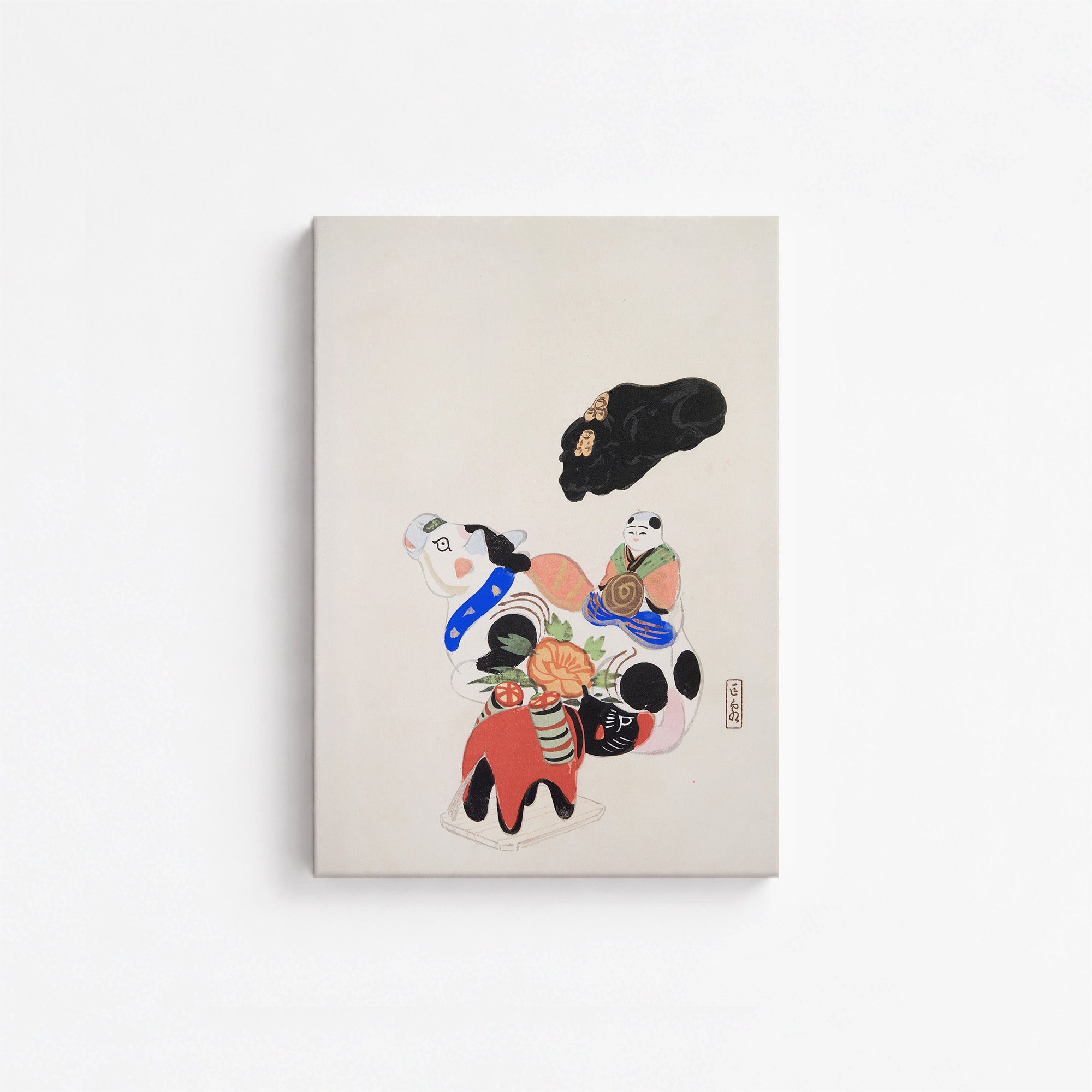 Kyosen’s Collected Illustrations of Japanese Toys Nr. 60 ("Eastern Charm: Folk Treasures")