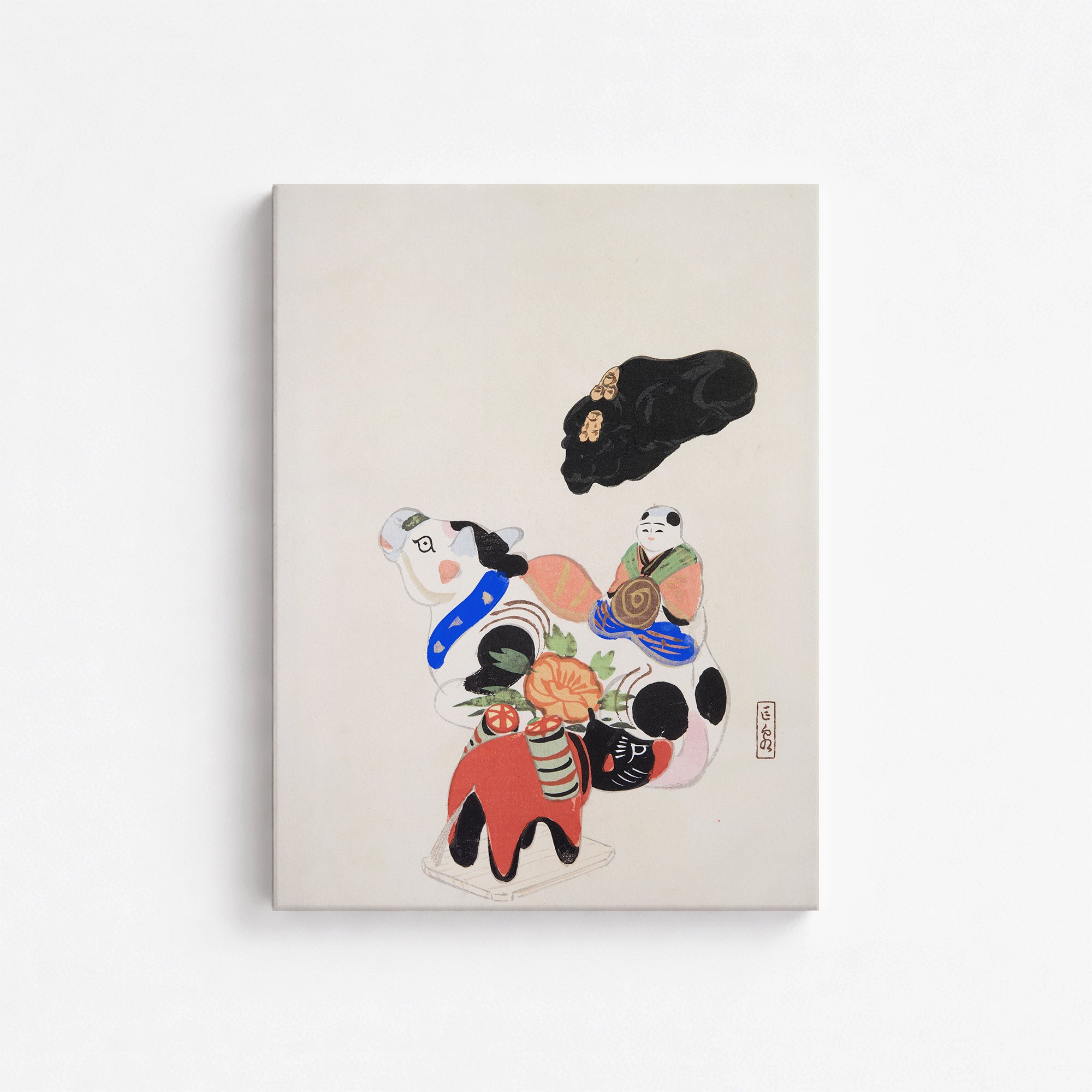 Kyosen’s Collected Illustrations of Japanese Toys Nr. 60 ("Eastern Charm: Folk Treasures")