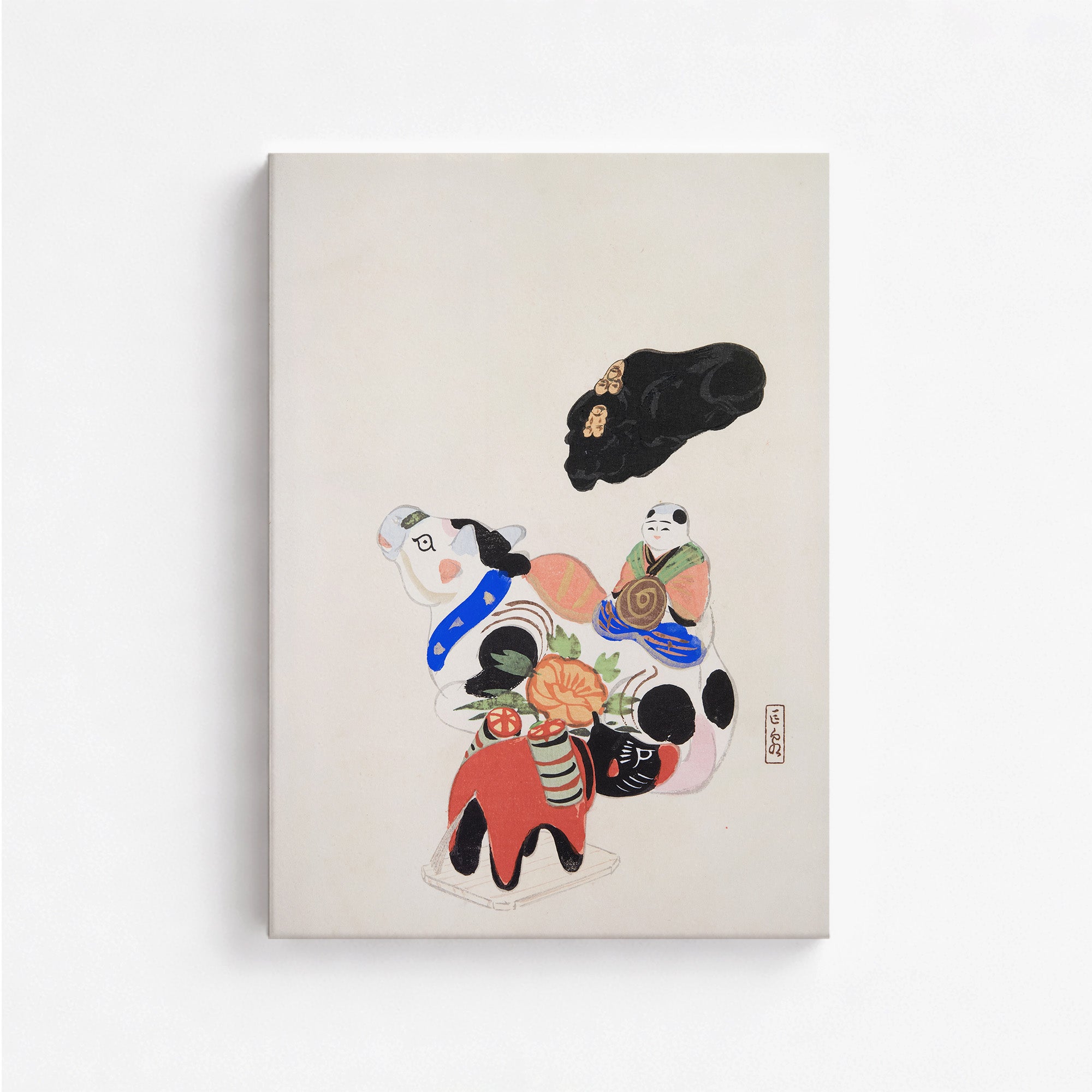 Kyosen’s Collected Illustrations of Japanese Toys Nr. 60 ("Eastern Charm: Folk Treasures")