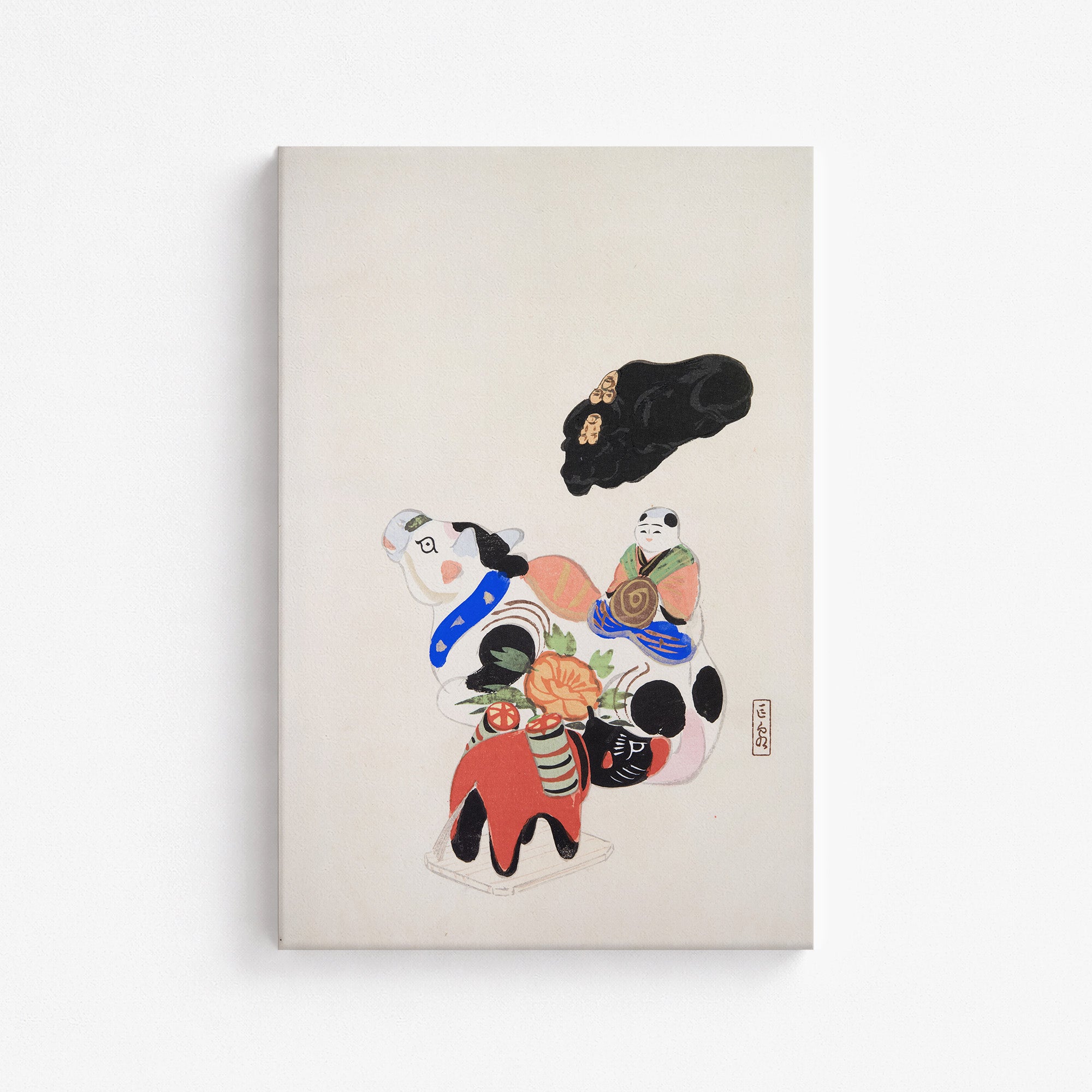 Kyosen’s Collected Illustrations of Japanese Toys Nr. 60 ("Eastern Charm: Folk Treasures")