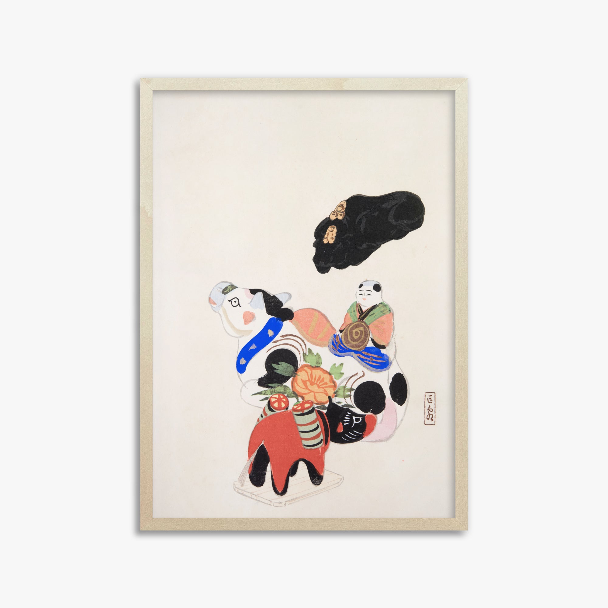 Kyosen's Collected Illustrations of Japanese Toys Nr. 60 ("Fascino orientale: tesori popolari")