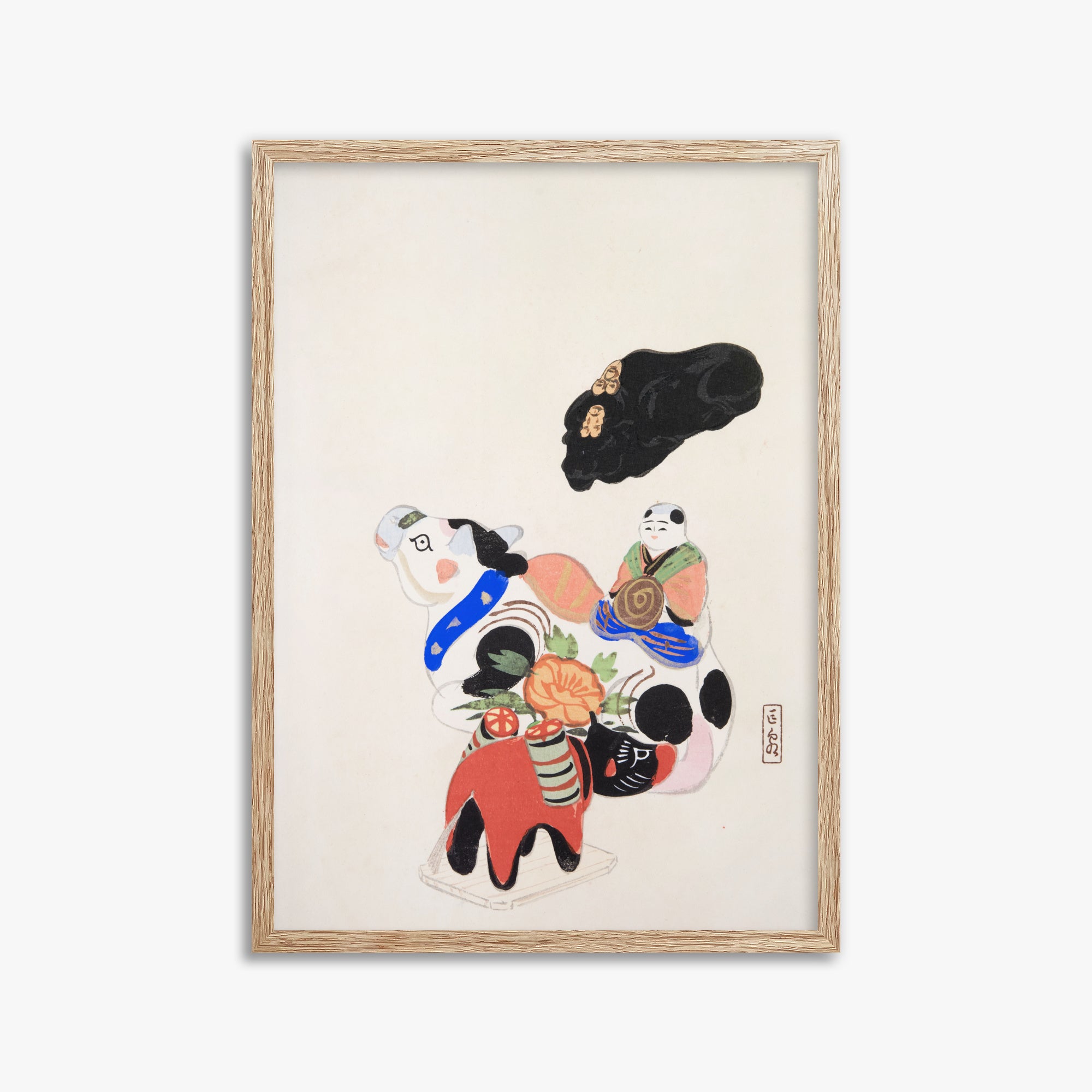 Kyosen's Collected Illustrations of Japanese Toys Nr. 60 ("Fascino orientale: tesori popolari")