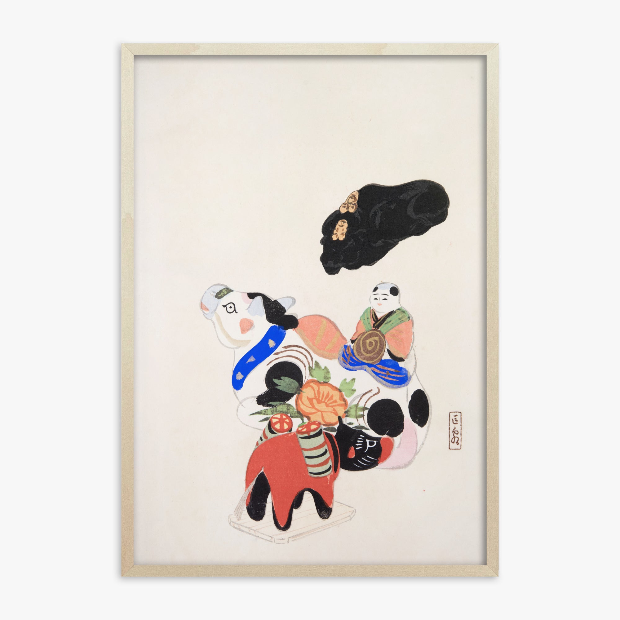 Kyosen's Collected Illustrations of Japanese Toys Nr. 60 ("Fascino orientale: tesori popolari")