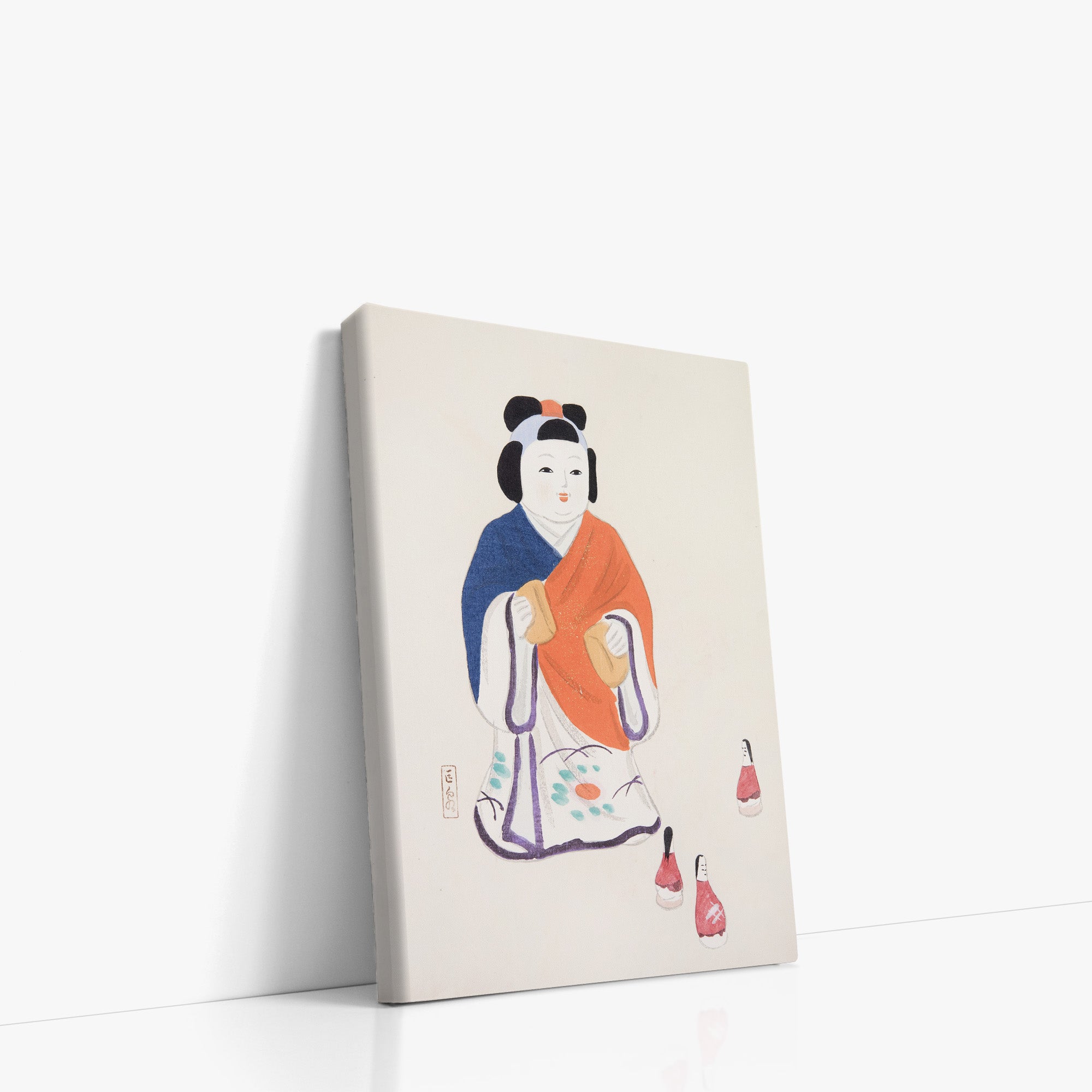 Kyosen's Collected Illustrations of Japanese Toys Nr. 63 ("Serene Heritage Doll")