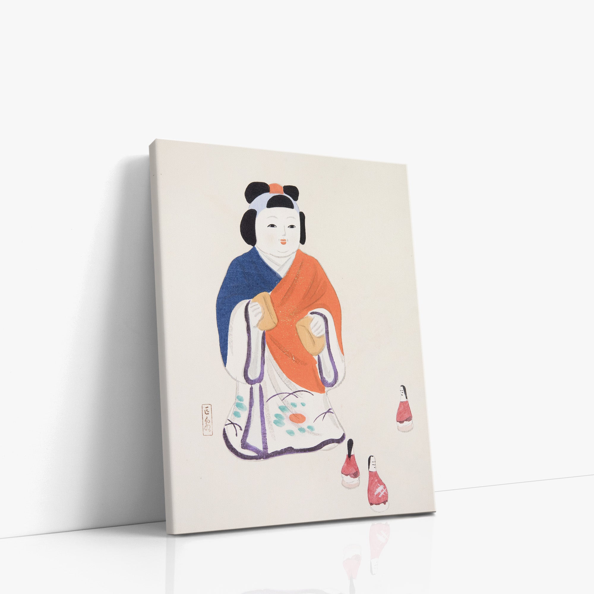 Kyosen's Collected Illustrations of Japanese Toys Nr. 63 ("Serene Heritage Doll")
