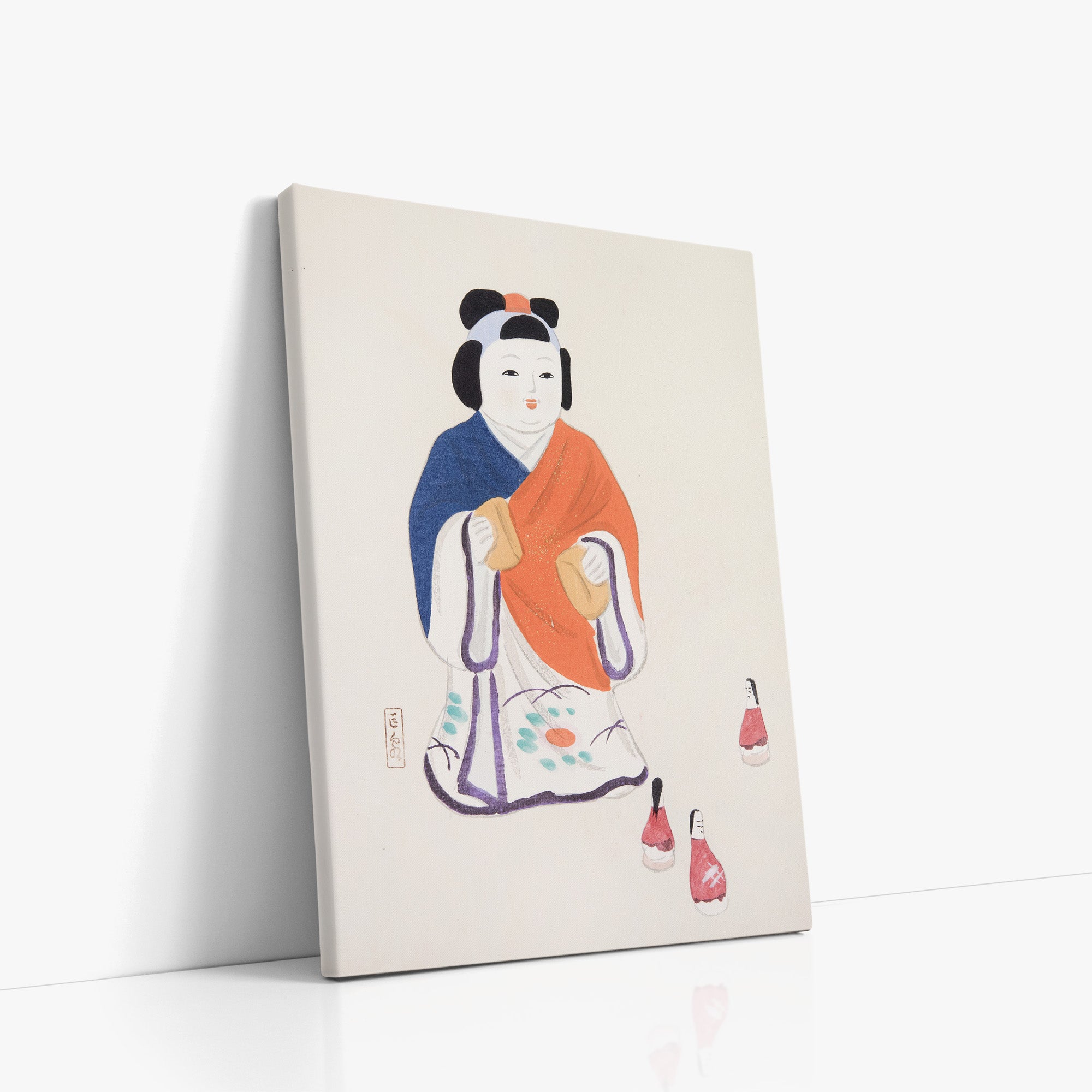 Kyosen's Collected Illustrations of Japanese Toys Nr. 63 ("Serene Heritage Doll")