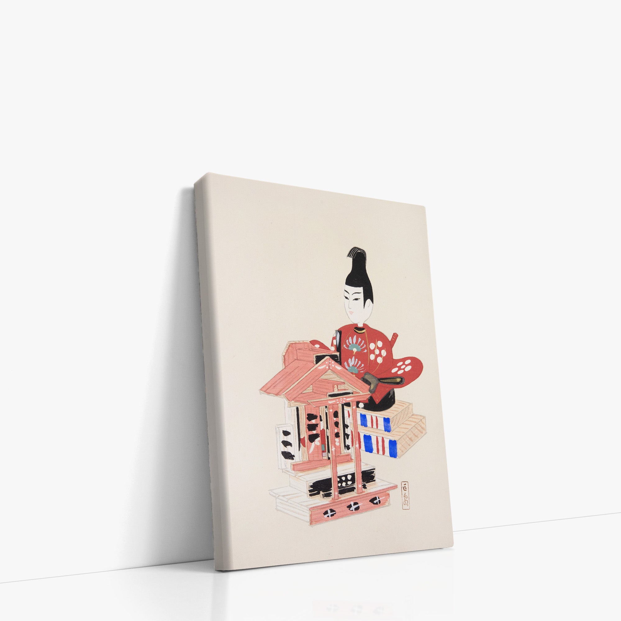 Kyosen's Collected Illustrations of Japanese Toys Nr. 65 ("Ancient Temple Guardian")
