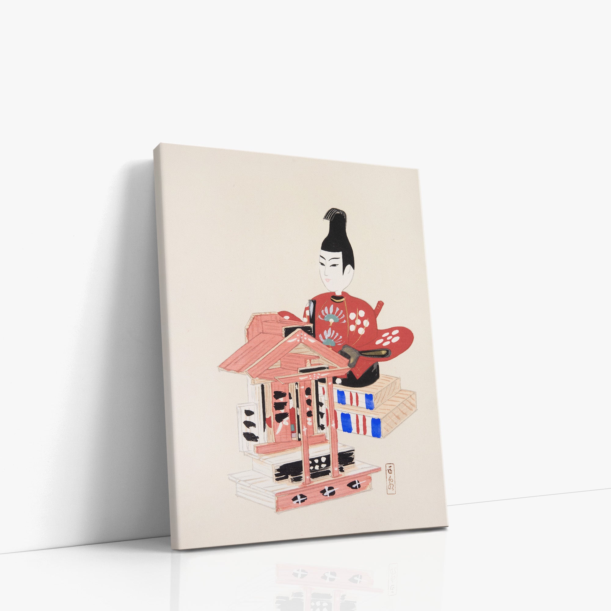 Kyosen's Collected Illustrations of Japanese Toys Nr. 65 ("Ancient Temple Guardian")
