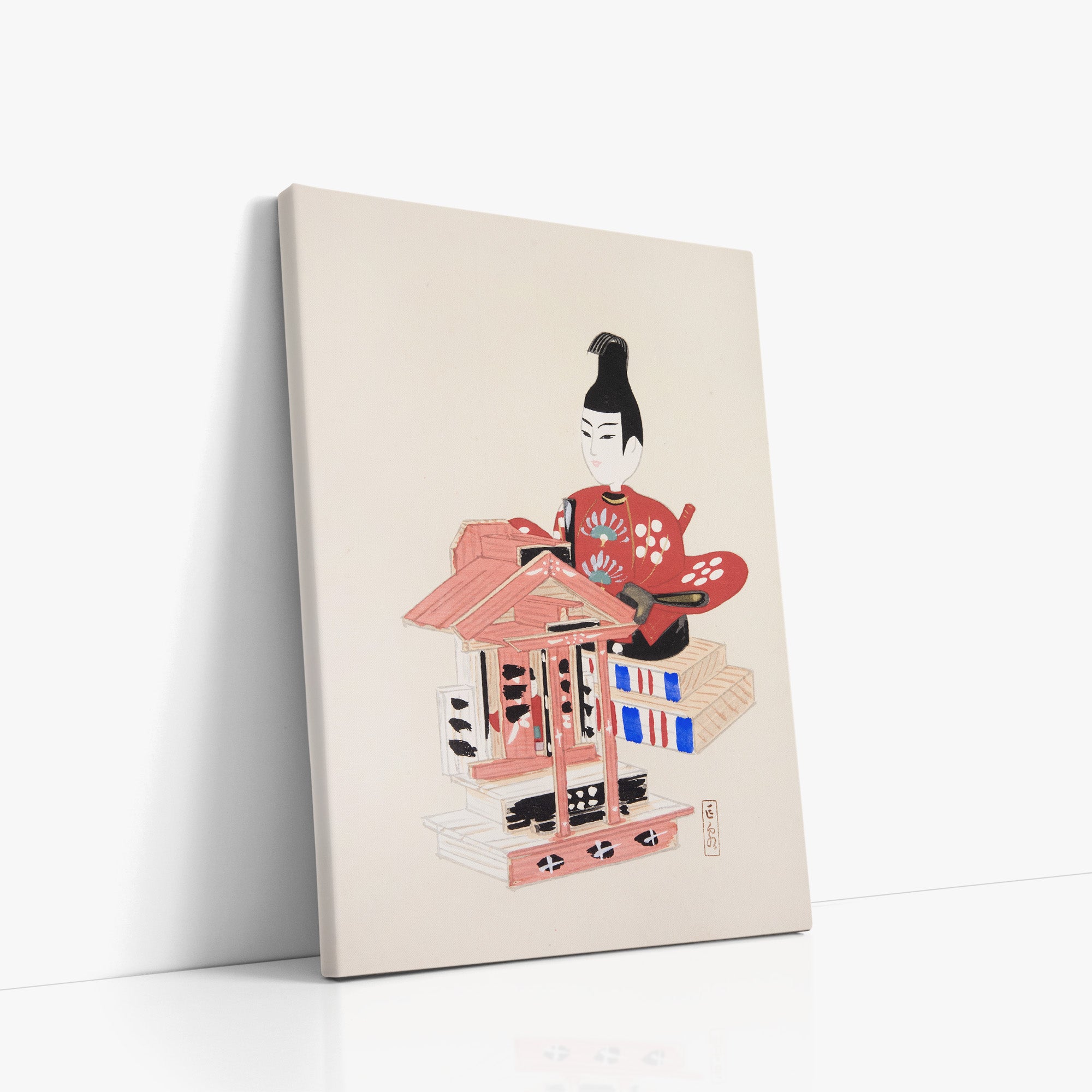 Kyosen's Collected Illustrations of Japanese Toys Nr. 65 ("Ancient Temple Guardian")