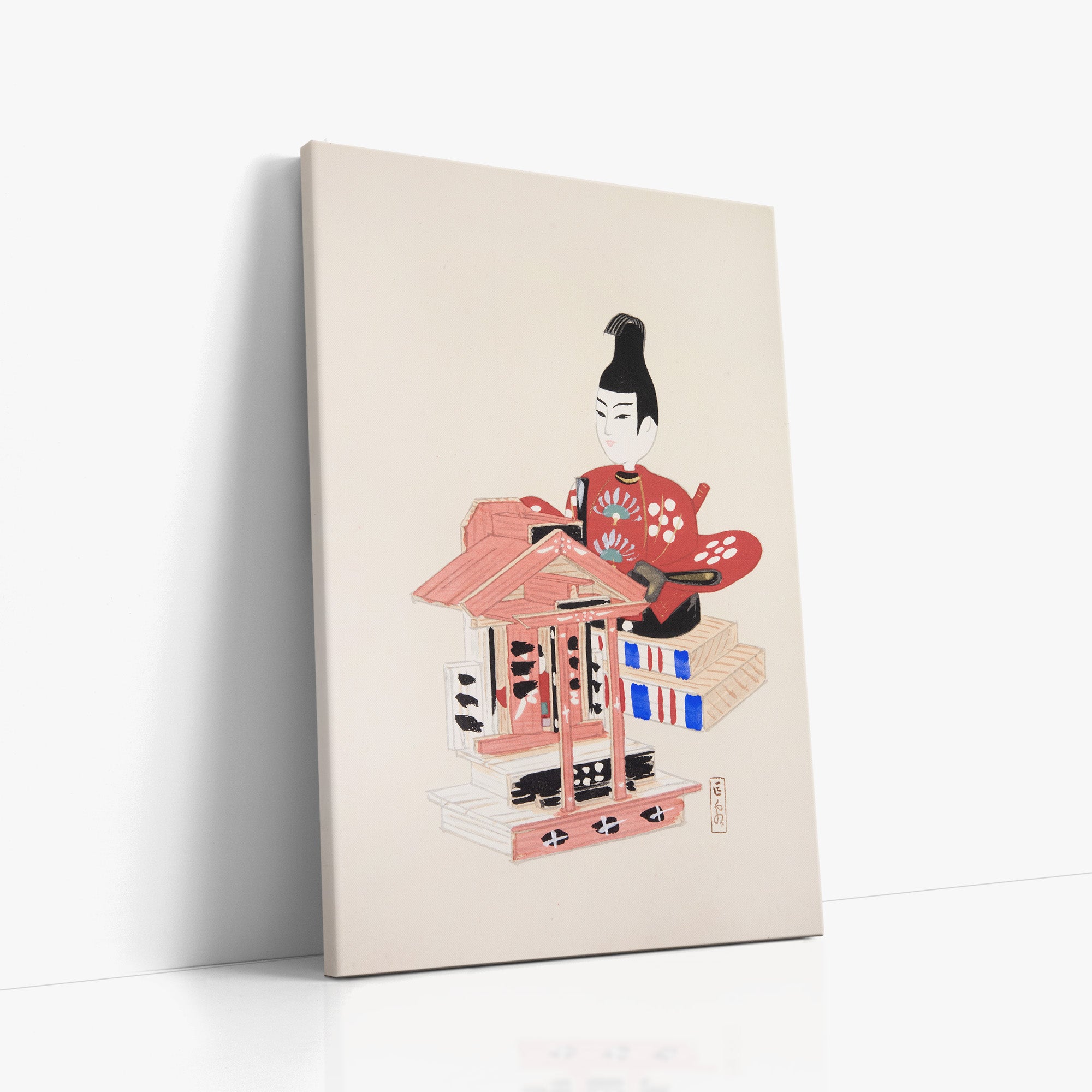 Kyosen's Collected Illustrations of Japanese Toys Nr. 65 ("Ancient Temple Guardian")