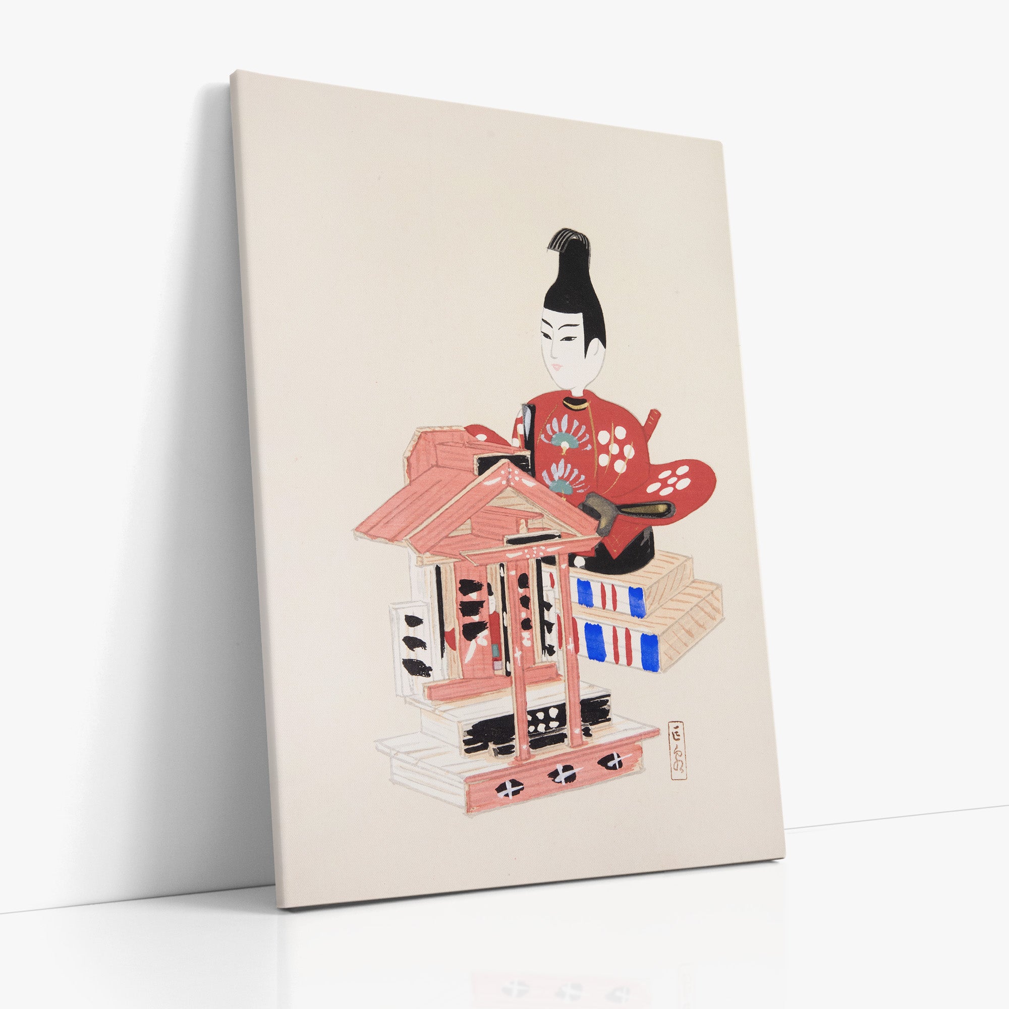 Kyosen's Collected Illustrations of Japanese Toys Nr. 65 ("Ancient Temple Guardian")
